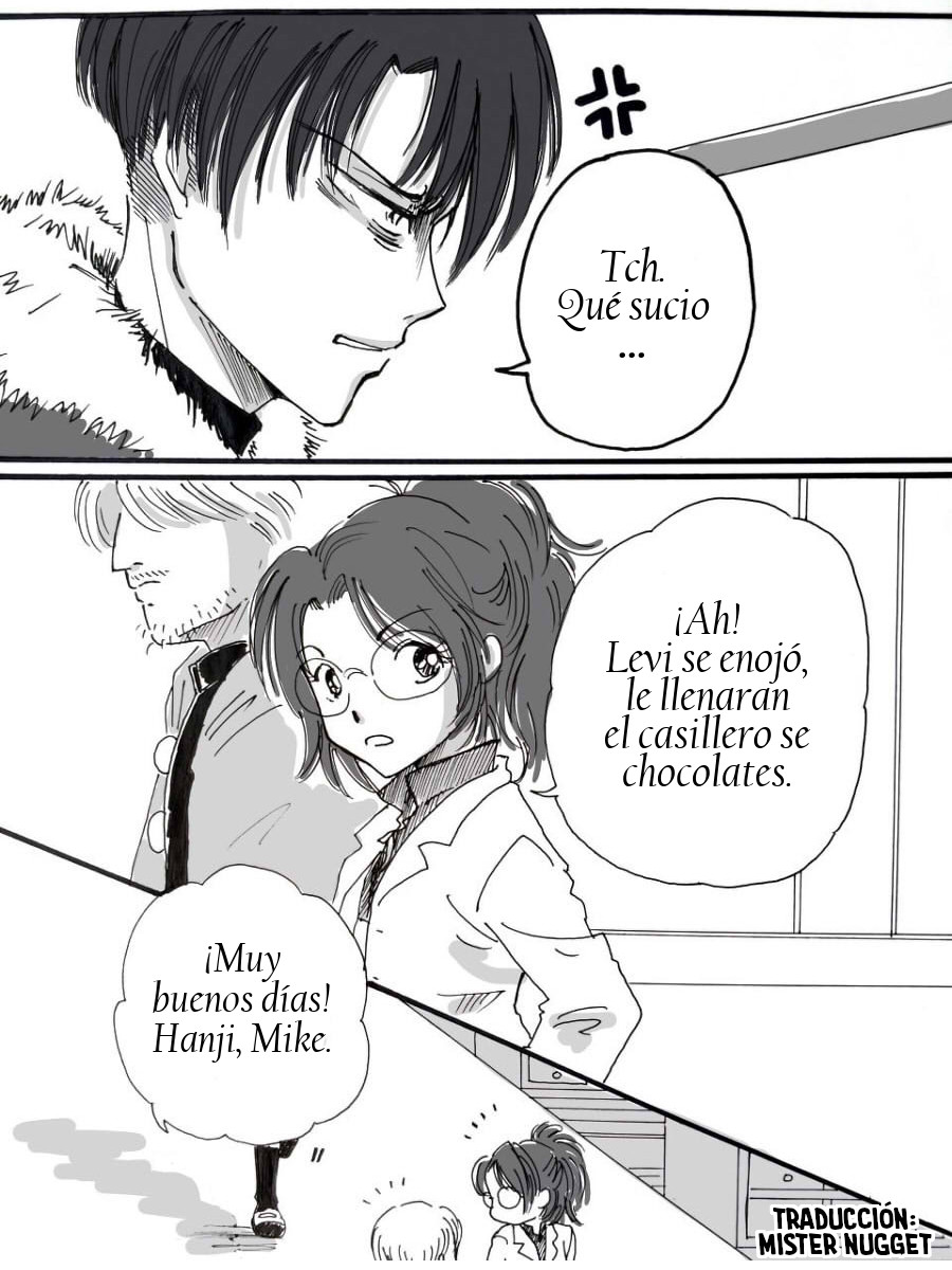 [(仁希くらら@Ｌａｚｕｌｉｔｅ)] Rivetra Secundaria Titán - 『Febrero de San Valentín ♪』(Shingeki no Kyojin) [Spanish] [Mr. Nugget] 图片编号 3