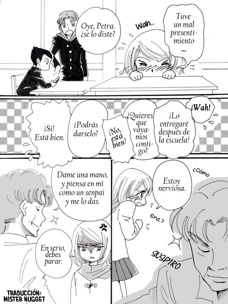 [(仁希くらら@Ｌａｚｕｌｉｔｅ)] Rivetra Secundaria Titán - 『Febrero de San Valentín ♪』(Shingeki no Kyojin) [Spanish] [Mr. Nugget] 图片编号 7