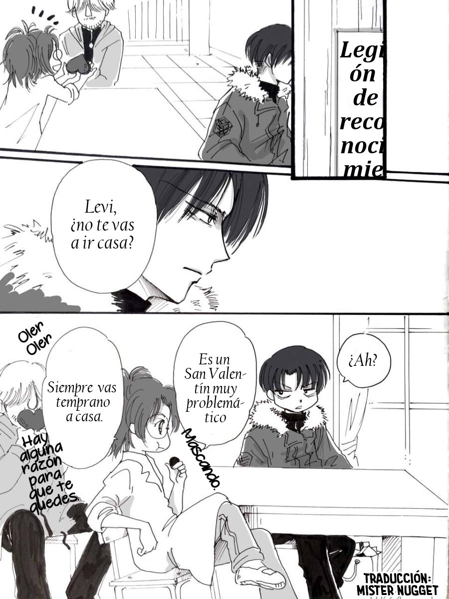 [(仁希くらら@Ｌａｚｕｌｉｔｅ)] Rivetra Secundaria Titán - 『Febrero de San Valentín ♪』(Shingeki no Kyojin) [Spanish] [Mr. Nugget] 图片编号 10