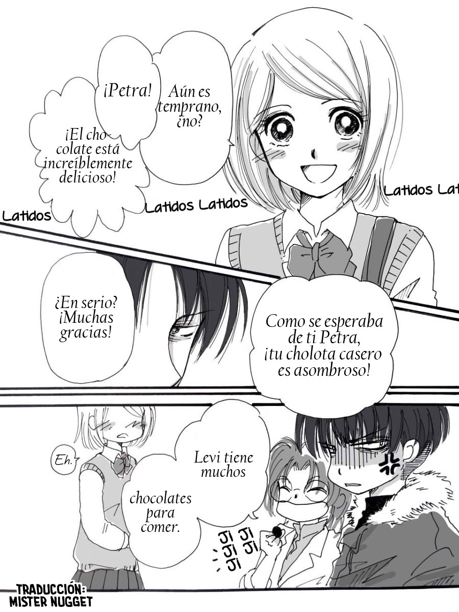 [(仁希くらら@Ｌａｚｕｌｉｔｅ)] Rivetra Secundaria Titán - 『Febrero de San Valentín ♪』(Shingeki no Kyojin) [Spanish] [Mr. Nugget] 图片编号 12