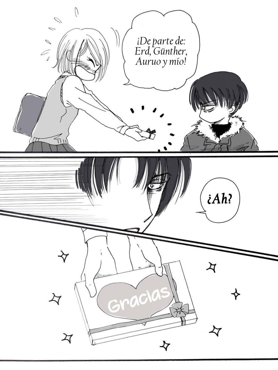 [(仁希くらら@Ｌａｚｕｌｉｔｅ)] Rivetra Secundaria Titán - 『Febrero de San Valentín ♪』(Shingeki no Kyojin) [Spanish] [Mr. Nugget] 图片编号 14