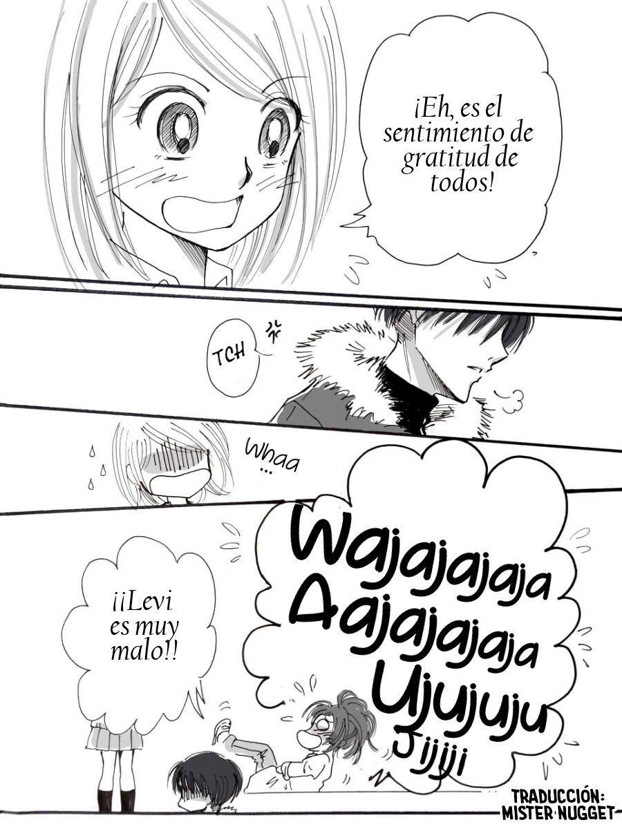 [(仁希くらら@Ｌａｚｕｌｉｔｅ)] Rivetra Secundaria Titán - 『Febrero de San Valentín ♪』(Shingeki no Kyojin) [Spanish] [Mr. Nugget] 图片编号 16