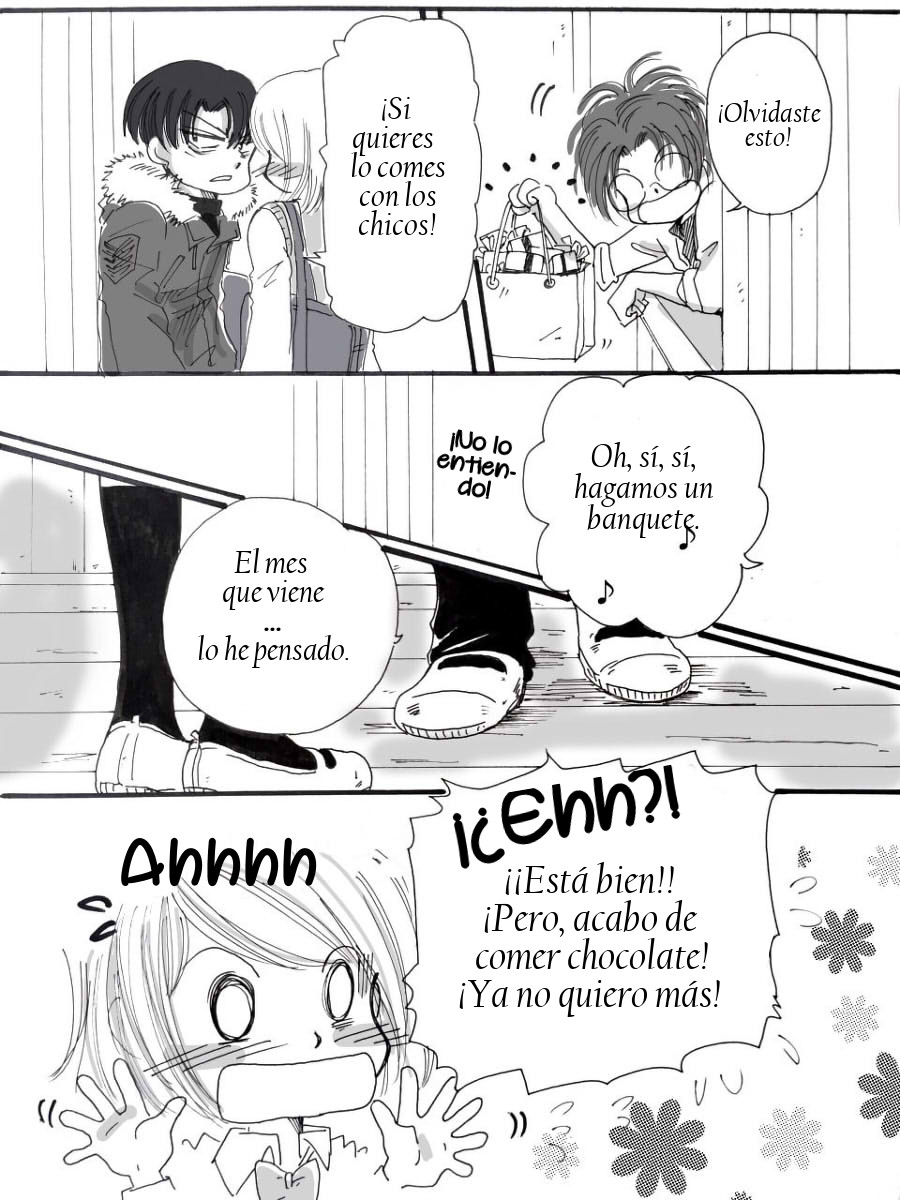 [(仁希くらら@Ｌａｚｕｌｉｔｅ)] Rivetra Secundaria Titán - 『Febrero de San Valentín ♪』(Shingeki no Kyojin) [Spanish] [Mr. Nugget] 图片编号 27