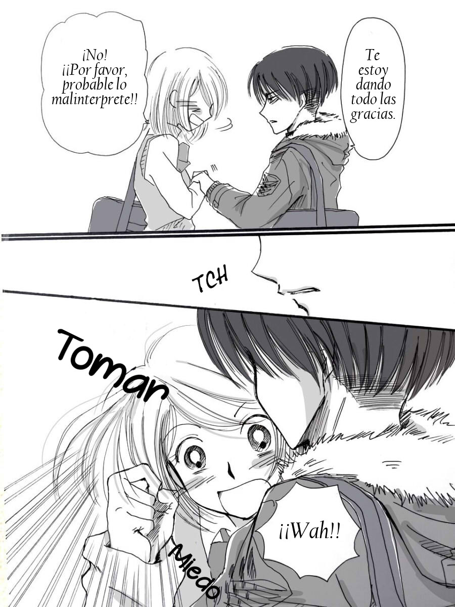 [(仁希くらら@Ｌａｚｕｌｉｔｅ)] Rivetra Secundaria Titán - 『Febrero de San Valentín ♪』(Shingeki no Kyojin) [Spanish] [Mr. Nugget] 图片编号 30