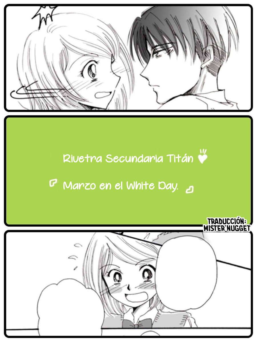 [(仁希くらら@Ｌａｚｕｌｉｔｅ)] Rivetra Secundaria Titán - 『Marzo en el White Day ♪』 (Shingeki no Kyojin) [Spanish] [Mr. Nugget] 图片编号 1