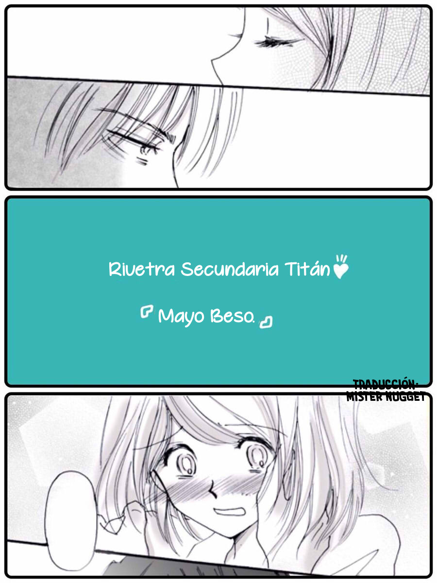 [(仁希くらら@Ｌａｚｕｌｉｔｅ)] Rivetra Secundaria Titán - 『Mayo, Beso ♪』(Shingeki no Kyojin) [Spanish] [Mr. Nugget] Bildnummer 1