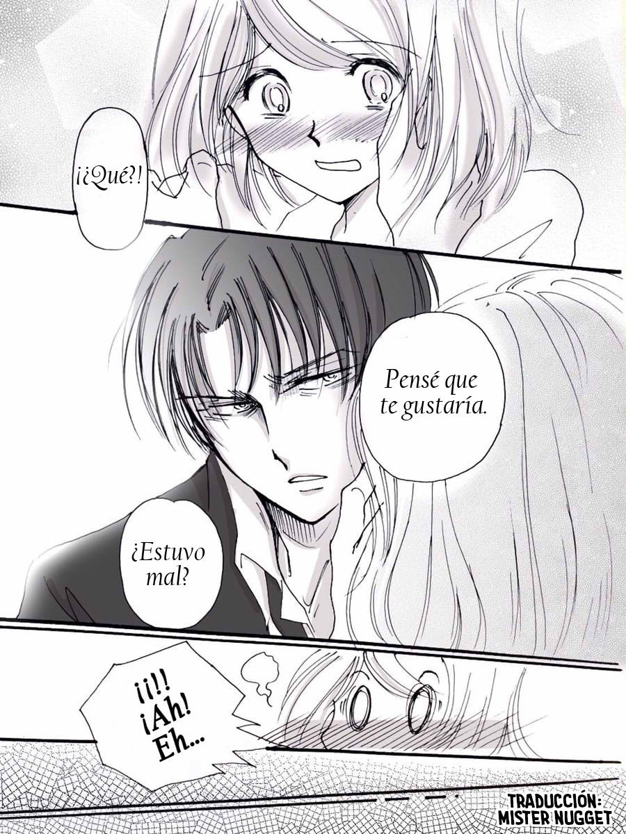 [(仁希くらら@Ｌａｚｕｌｉｔｅ)] Rivetra Secundaria Titán - 『Mayo, Beso ♪』(Shingeki no Kyojin) [Spanish] [Mr. Nugget] Bildnummer 10