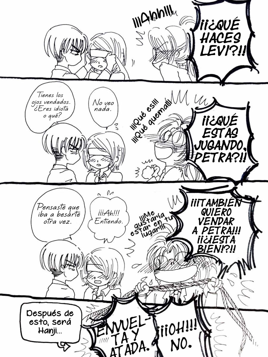 [(仁希くらら@Ｌａｚｕｌｉｔｅ)] Rivetra Secundaria Titán - 『Mayo, Beso ♪』(Shingeki no Kyojin) [Spanish] [Mr. Nugget] Bildnummer 14