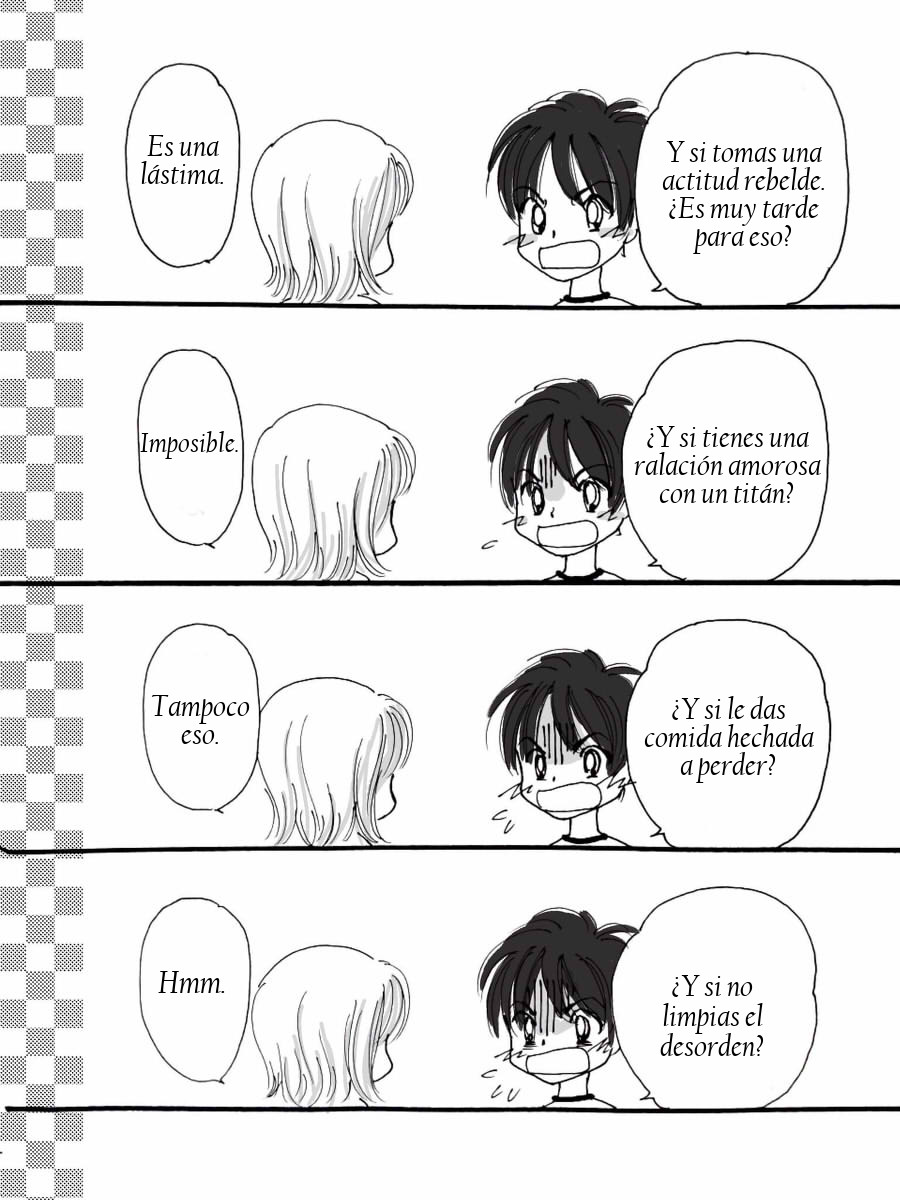 [(仁希くらら@Ｌａｚｕｌｉｔｅ)] Rivetra Secundaria Titán - 『Julio, Celos  ♪』Parte 1 y 2 (Shingeki no Kyojin) [Spanish] [Mr. Nugget] 图片编号 7