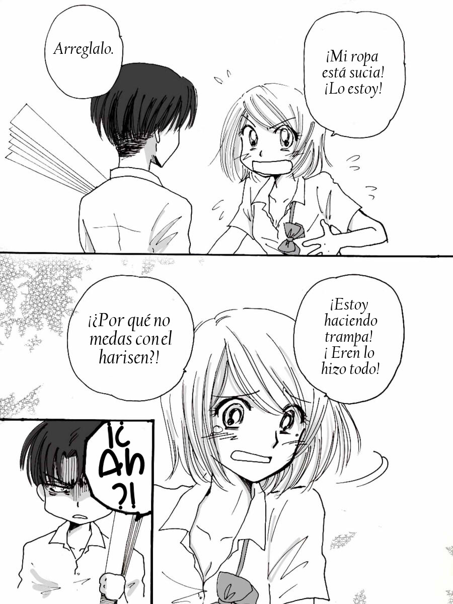 [(仁希くらら@Ｌａｚｕｌｉｔｅ)] Rivetra Secundaria Titán - 『Julio, Celos  ♪』Parte 1 y 2 (Shingeki no Kyojin) [Spanish] [Mr. Nugget] 图片编号 15