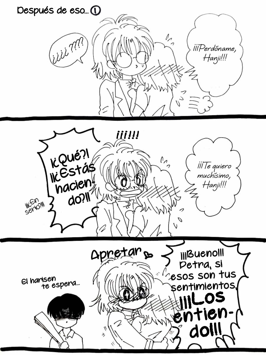 [(仁希くらら@Ｌａｚｕｌｉｔｅ)] Rivetra Secundaria Titán - 『Julio, Celos  ♪』Parte 1 y 2 (Shingeki no Kyojin) [Spanish] [Mr. Nugget] 图片编号 29