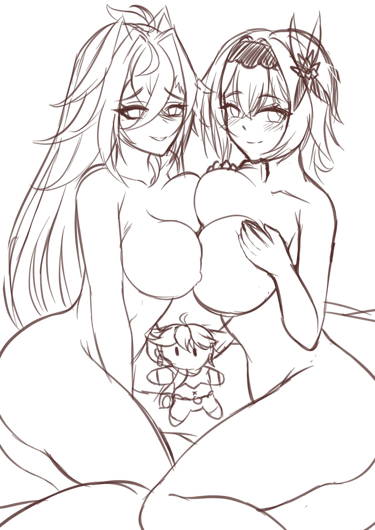 [BruLee] Hot and Cold Sunyata (Genshin Impact) [Chinese] [黎欧出资汉化] 画像番号 2