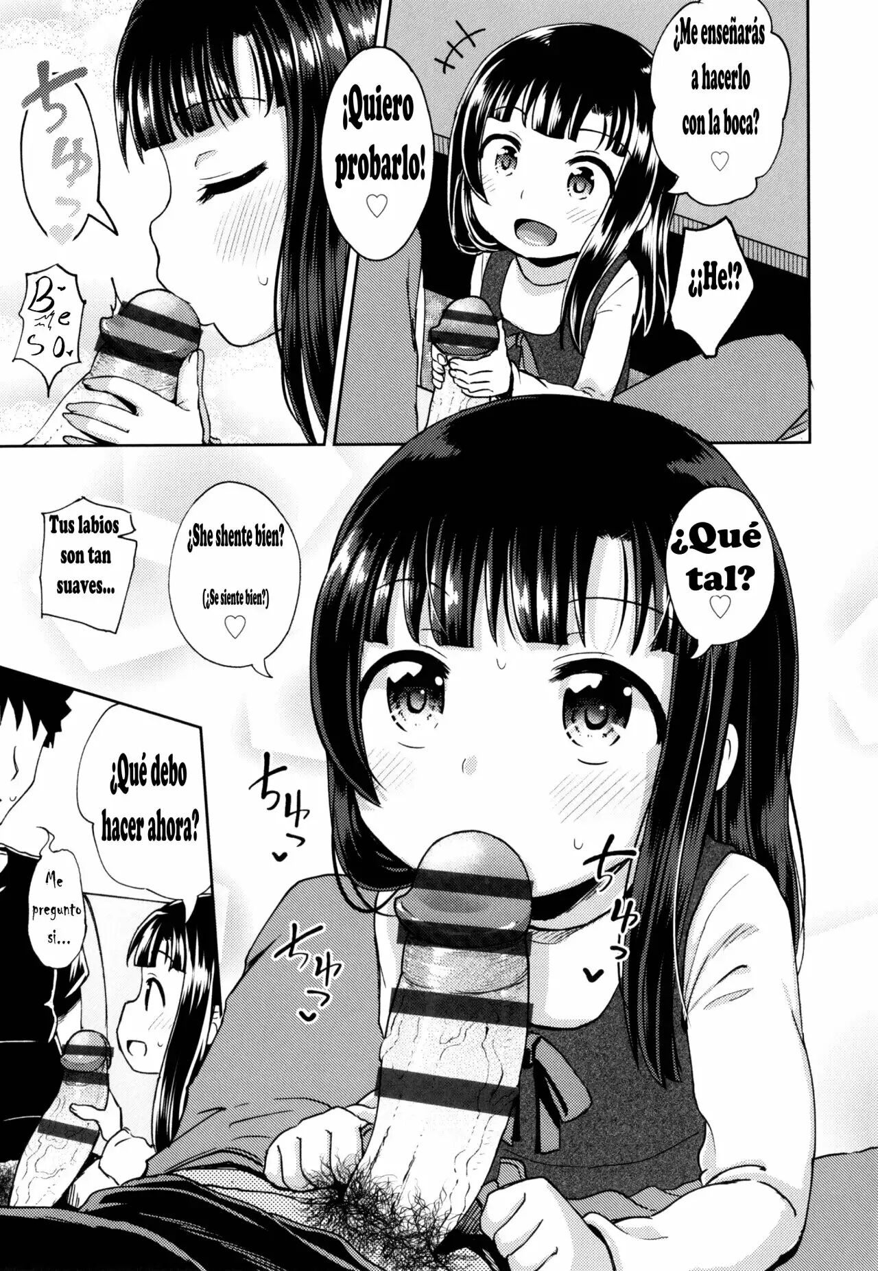 [Poncocchan] Nakayosi Apuri Ch.1-5 (Yarashii Kibun ni Naru Appli Ane to Ore to Imouto to) [Spanish] 64eme image