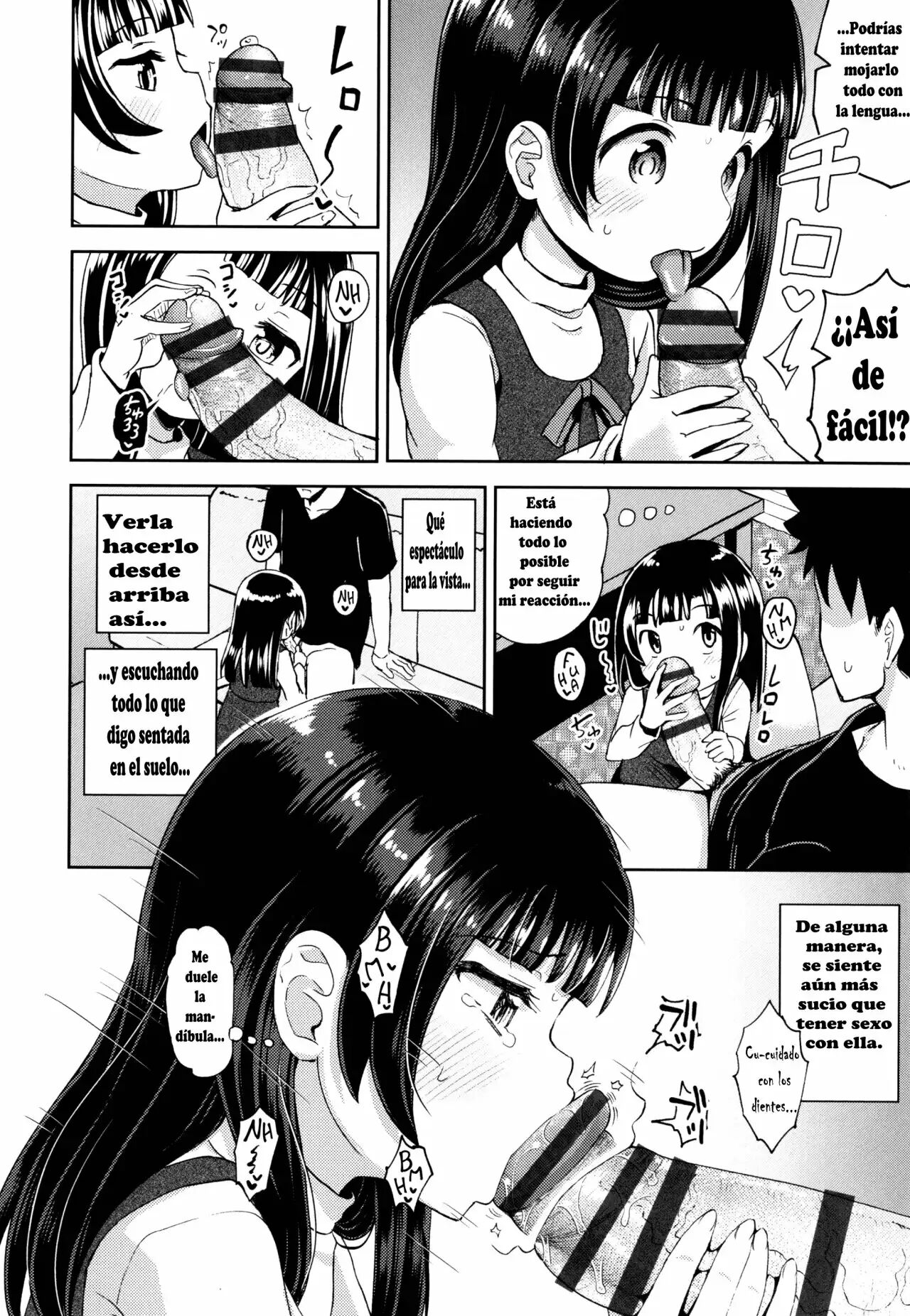 [Poncocchan] Nakayosi Apuri Ch.1-5 (Yarashii Kibun ni Naru Appli Ane to Ore to Imouto to) [Spanish] 65eme image