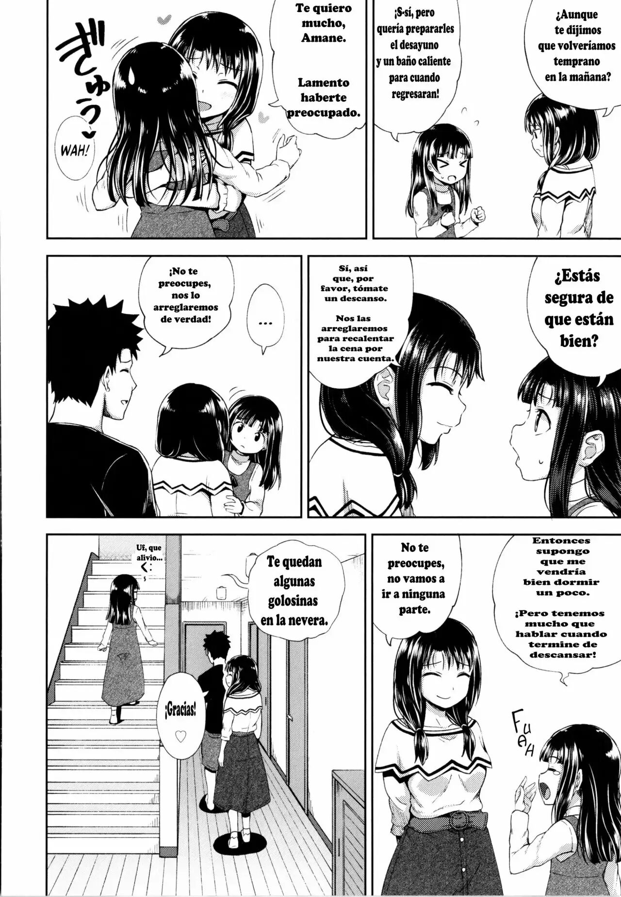 [Poncocchan] Nakayosi Apuri Ch.1-5 (Yarashii Kibun ni Naru Appli Ane to Ore to Imouto to) [Spanish] 105eme image