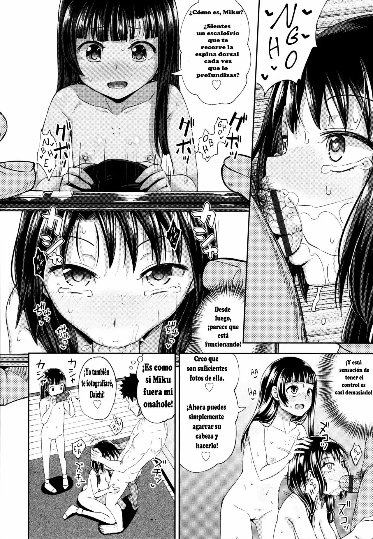 [Poncocchan] Nakayosi Apuri Ch.1-5 (Yarashii Kibun ni Naru Appli Ane to Ore to Imouto to) [Spanish] 125eme image