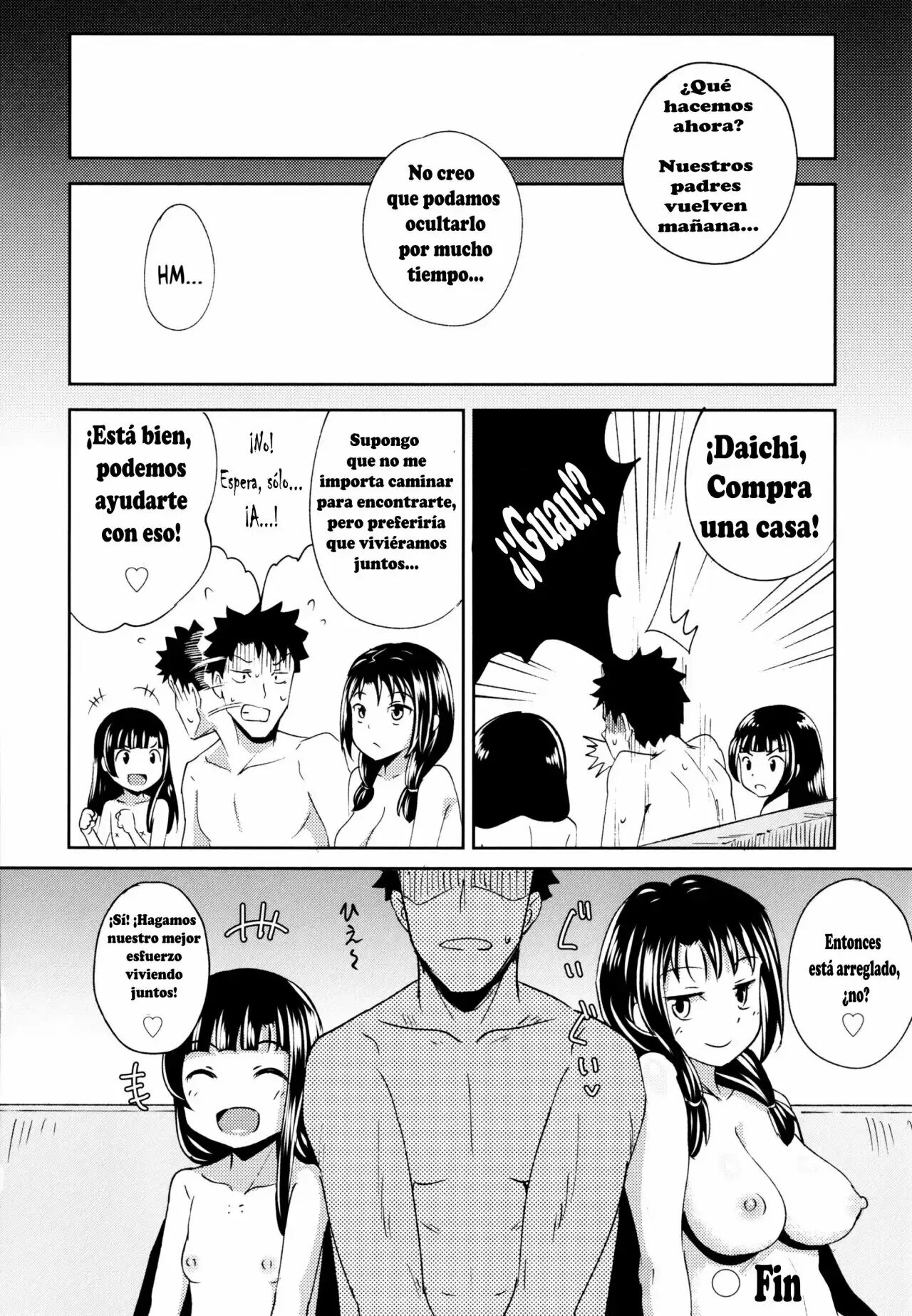 [Poncocchan] Nakayosi Apuri Ch.1-5 (Yarashii Kibun ni Naru Appli Ane to Ore to Imouto to) [Spanish] 135eme image