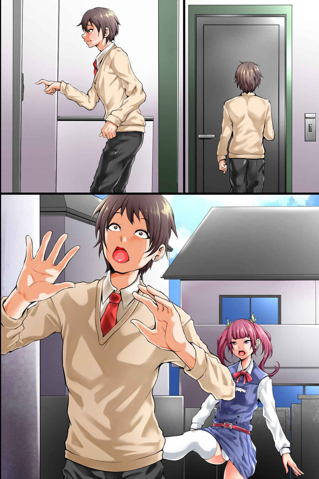 [MCmc] Osananajimi no Hahaoya ni Seikyouiku sarechau Sekai ~Doutei no Boku ga Bijinzuma ni Yotte Fudeoroshi Shidou sareru~ image number 52