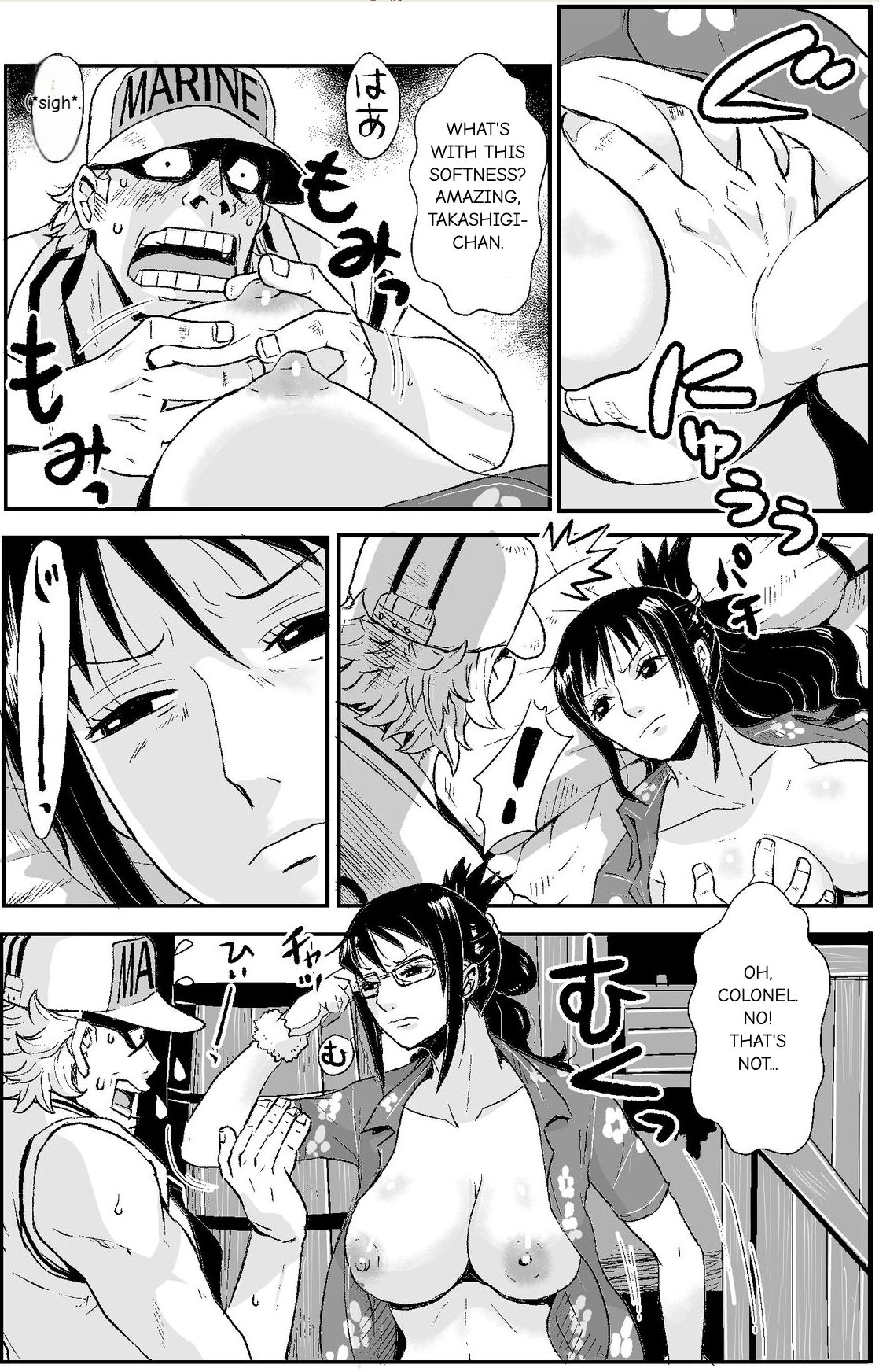 [Oukokusan (Kakutou Oukoku)] Kaigun no Onna (One Piece) [English] image number 11