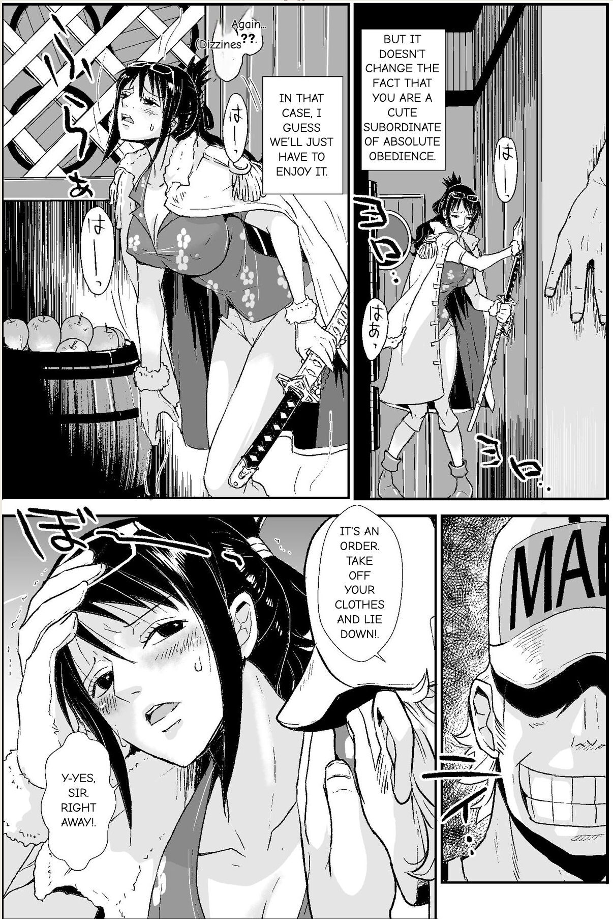 [Oukokusan (Kakutou Oukoku)] Kaigun no Onna (One Piece) [English] image number 14