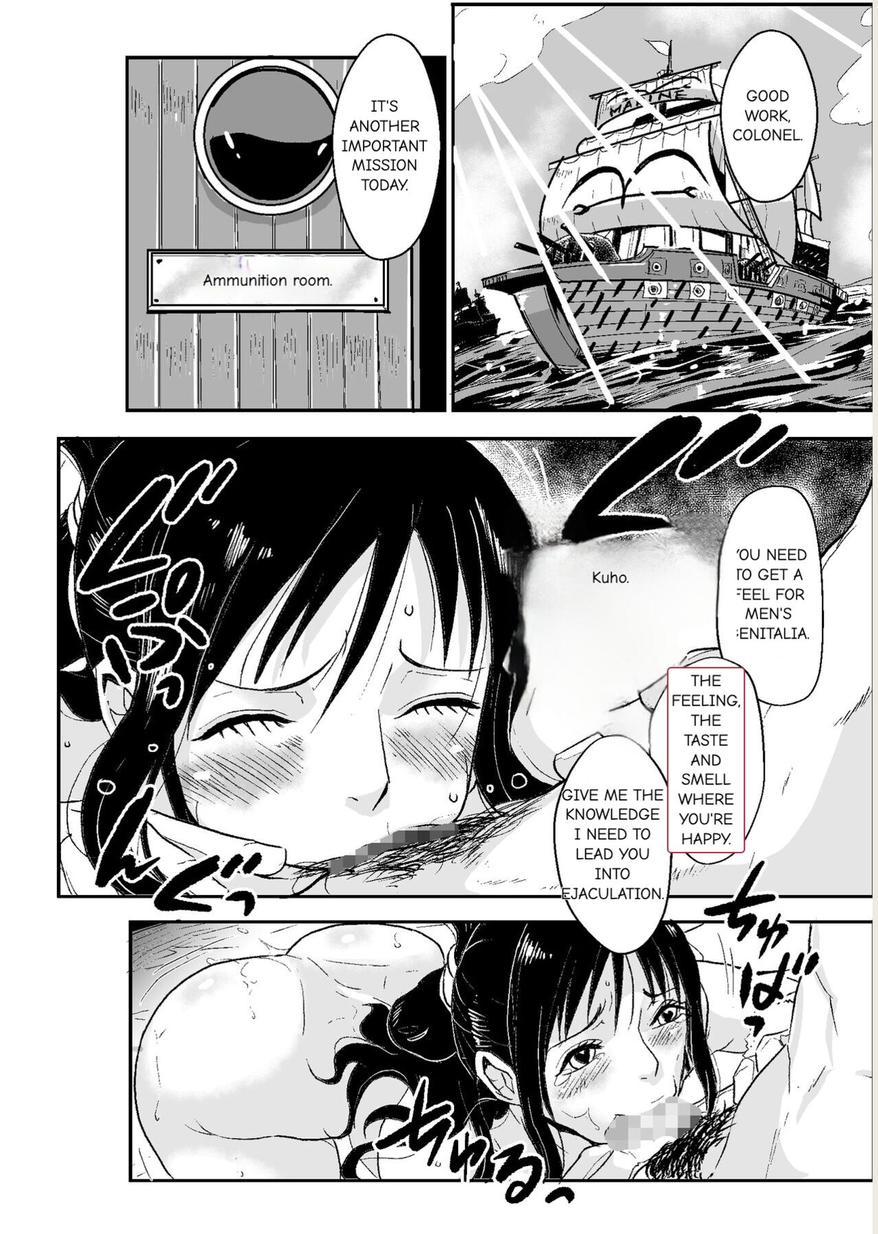 [Oukokusan (Kakutou Oukoku)] Kaigun no Onna (One Piece) [English] image number 39