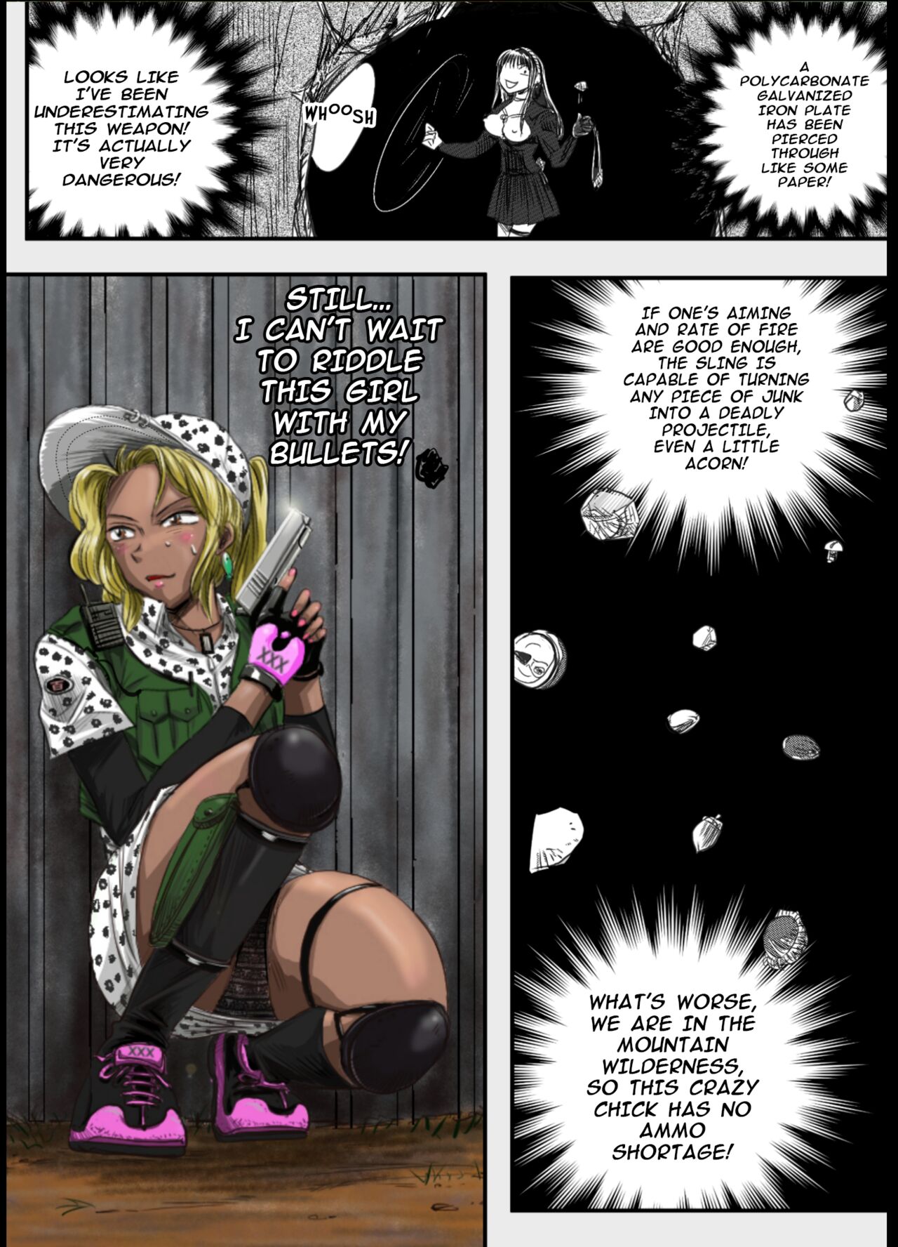 Gato] Bakutoukiden SPHINX act 10 vs AIRGUN [English] изображение № 21