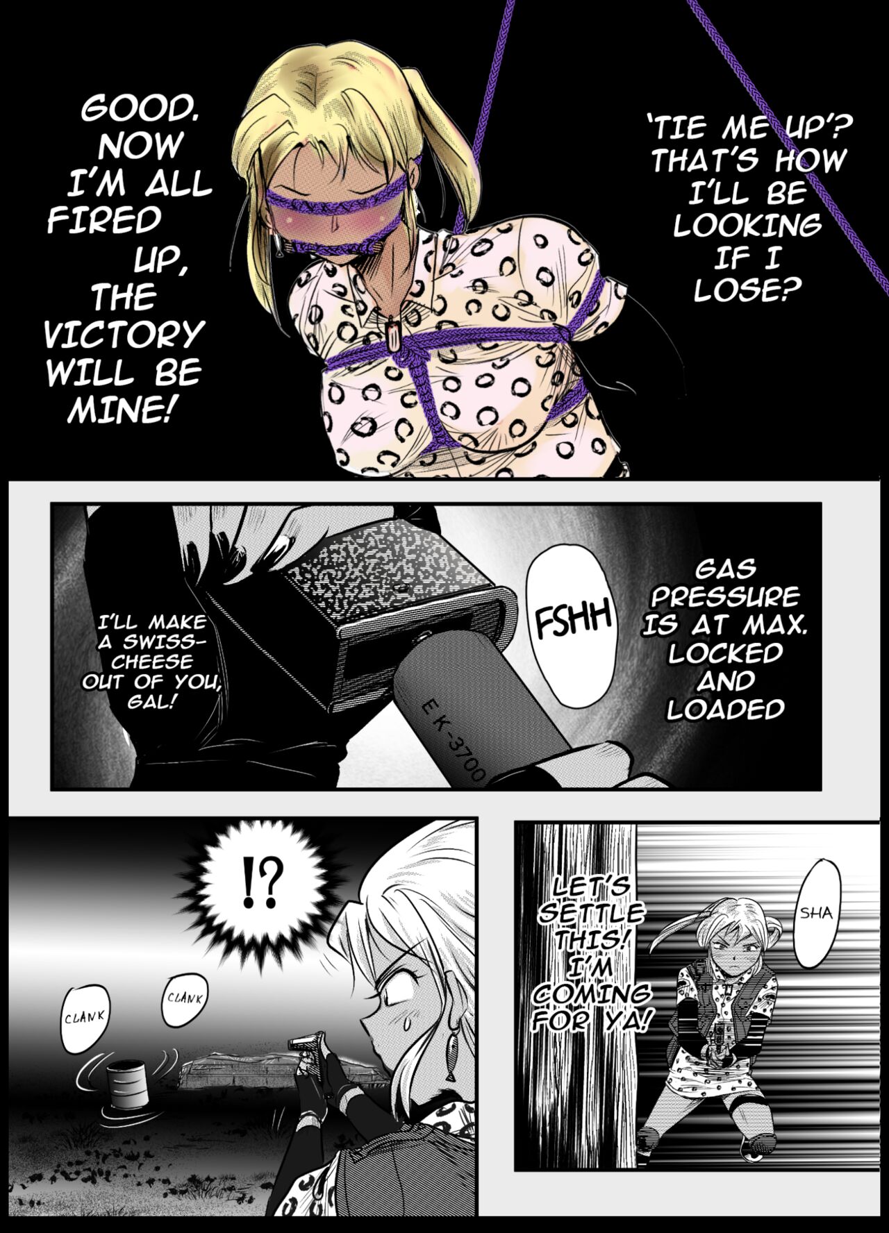 Gato] Bakutoukiden SPHINX act 10 vs AIRGUN [English] изображение № 36