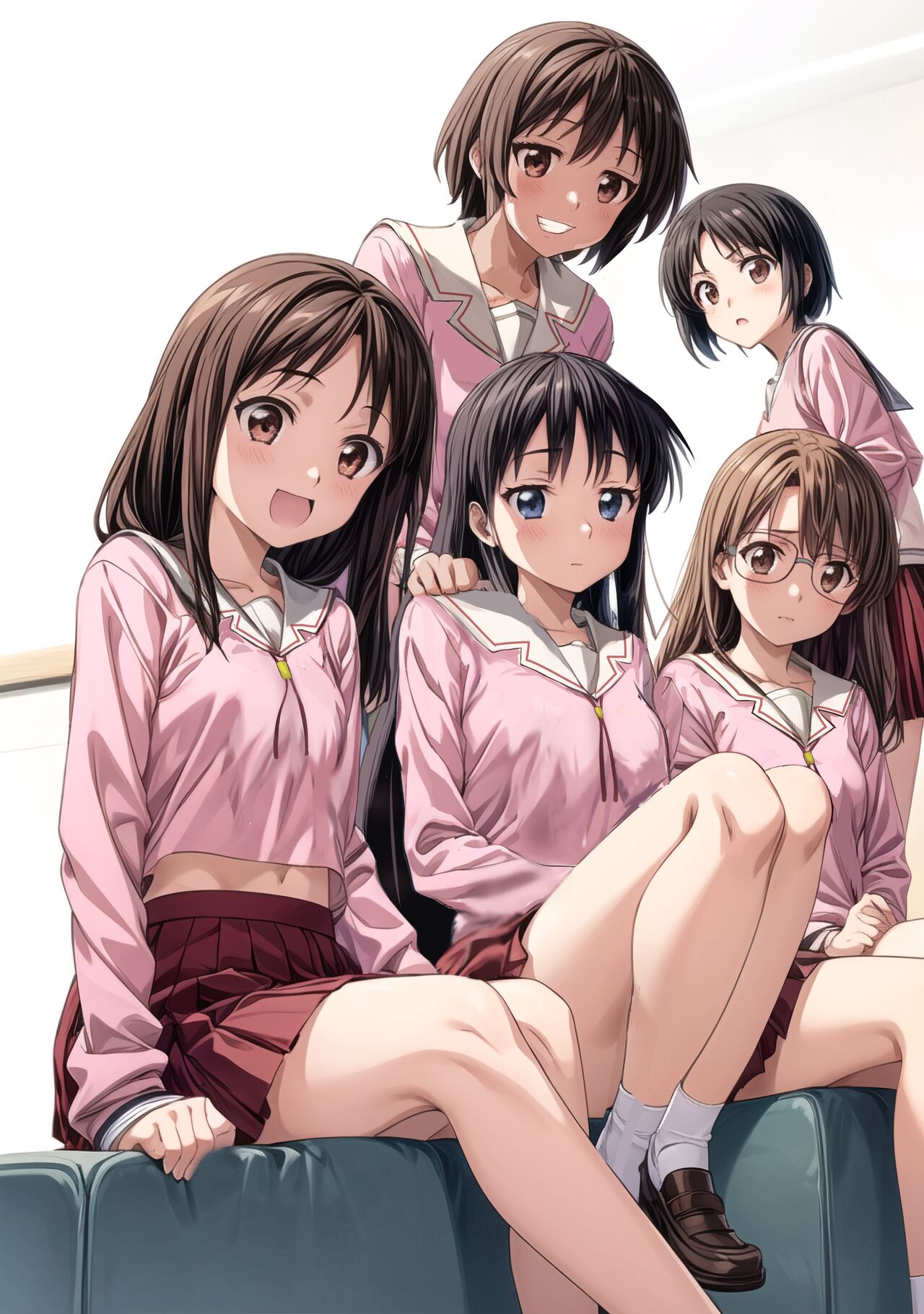 (C69) [Shiroganeya (VELEY TUDO, GINSEIOU, UMEDAMA NABU)] Azumanga Ngentot NTR Jancuk Bajingan Kontol ***** Fucker Omnibus Bildnummer 2