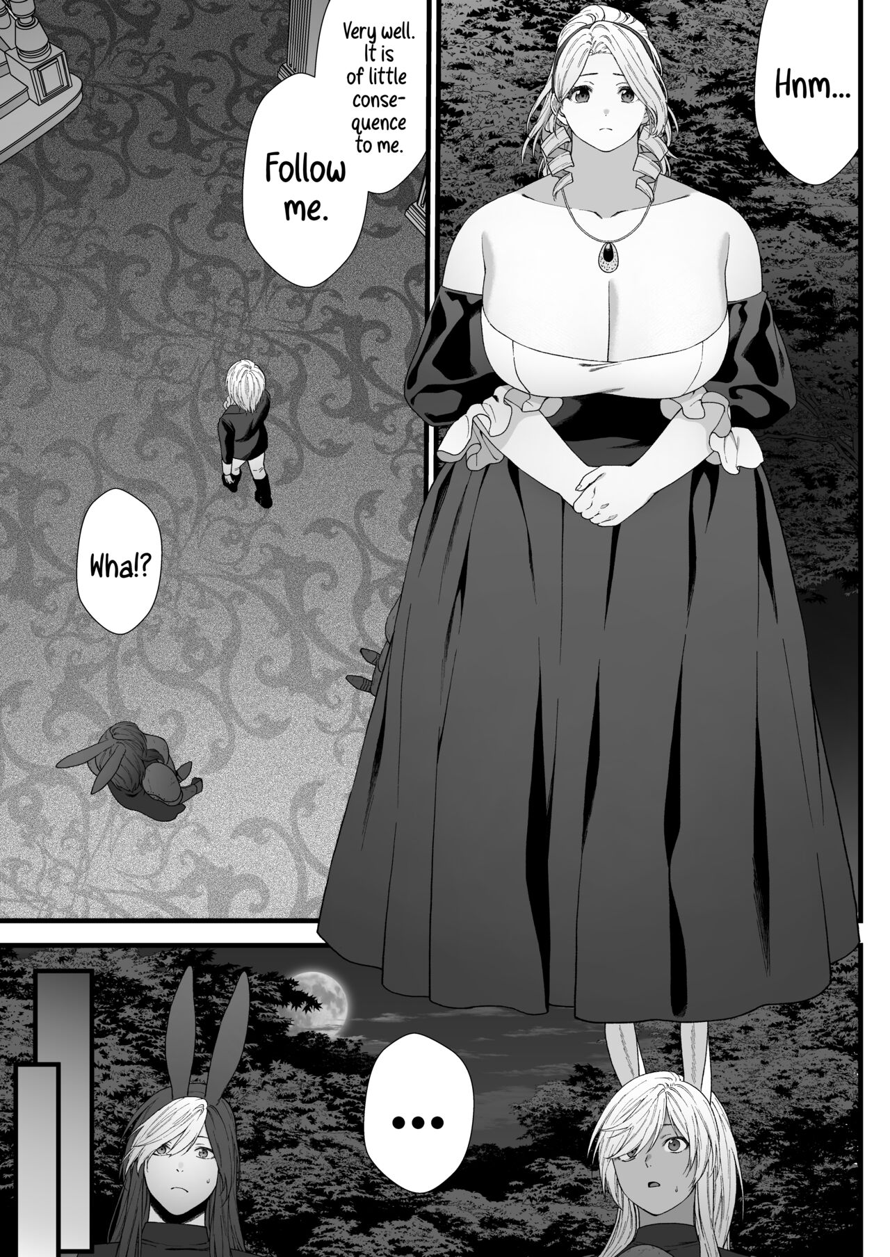 [Lin's Works] Jouyoku no Kago: Muchimuchi Oneesan Succubus to Futanari Loli Kyuuketsuki ga Icharabu Sex Suru Hanashi | Cage Of Lust [English] [A Cool Person] [Digital] image number 4