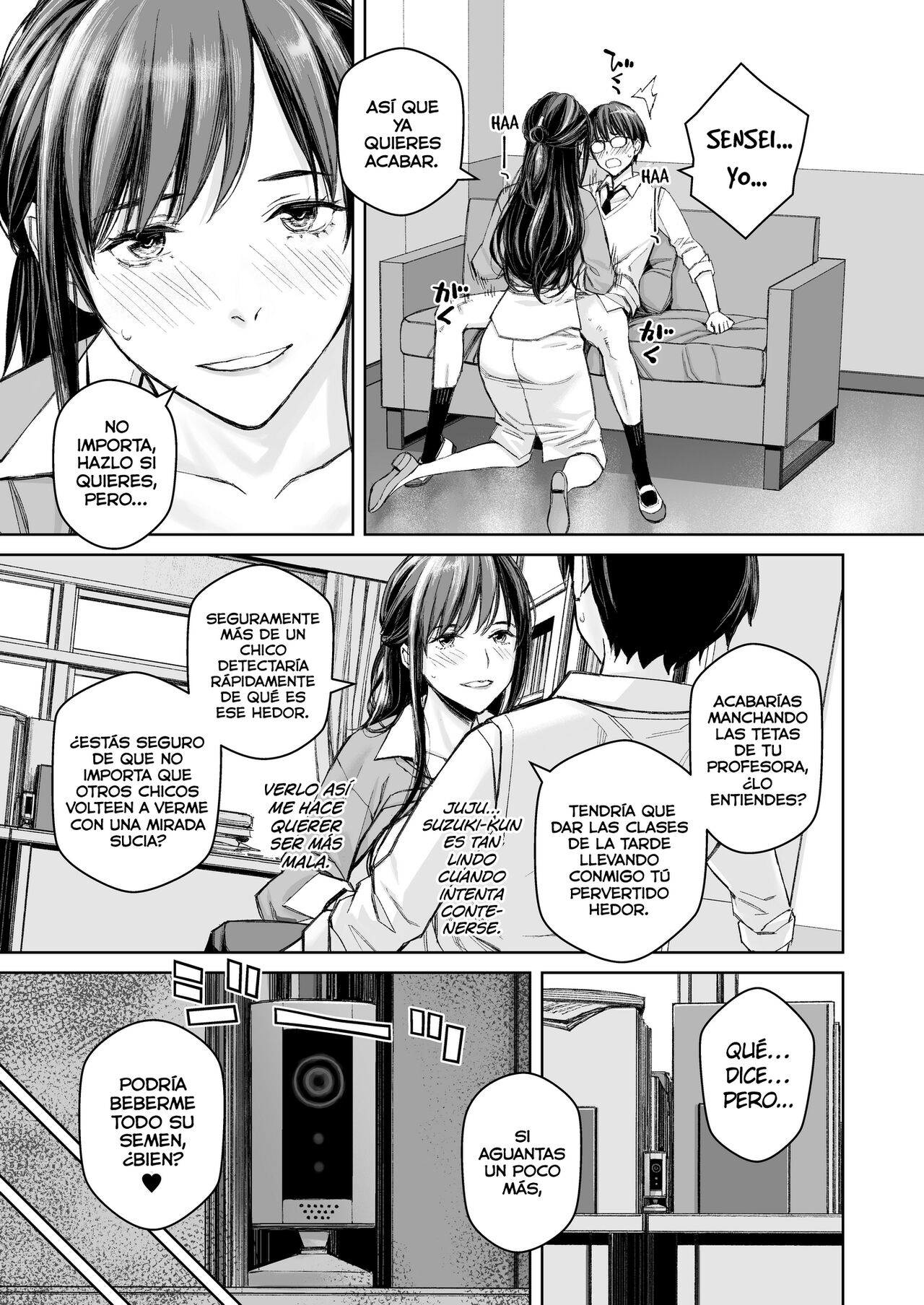 [Family Affair (Takano Masayuki)] Ikenai yo, Satou Sensei! W AroThir Onna Kyoushi Hokenshitsu Maid Play [Spanish] [Lust no Fansub] 이미지 번호 12