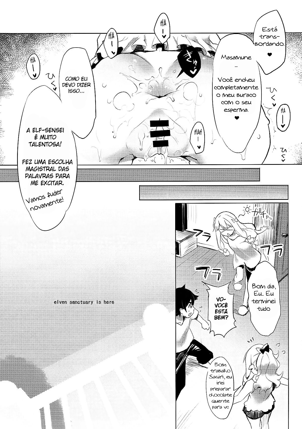 (C92) [WASABI (Tatami)] Elven Sanctuary (Eromanga Sensei) [Portuguese-BR] numero di immagine  16