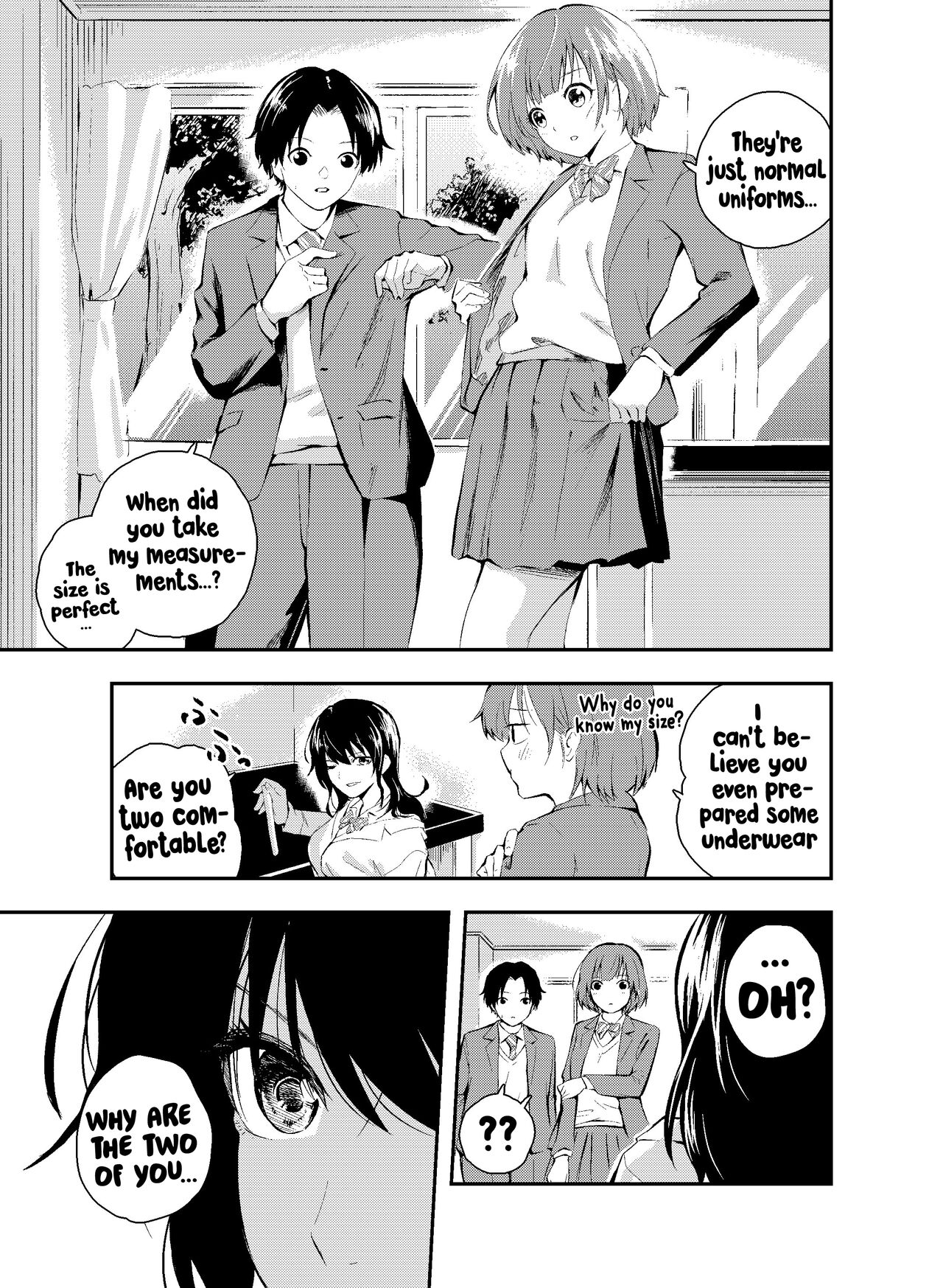 [Hatsuyasumi] Jikken o Shiyou. Classmate ni Barenai-you ni Hadaka de Jugyou o Ukeru!? | Let's do an experiment. Can we take lessons naked without our classmates discovering us...? [English] [Hikari no Kaze] 图片编号 5