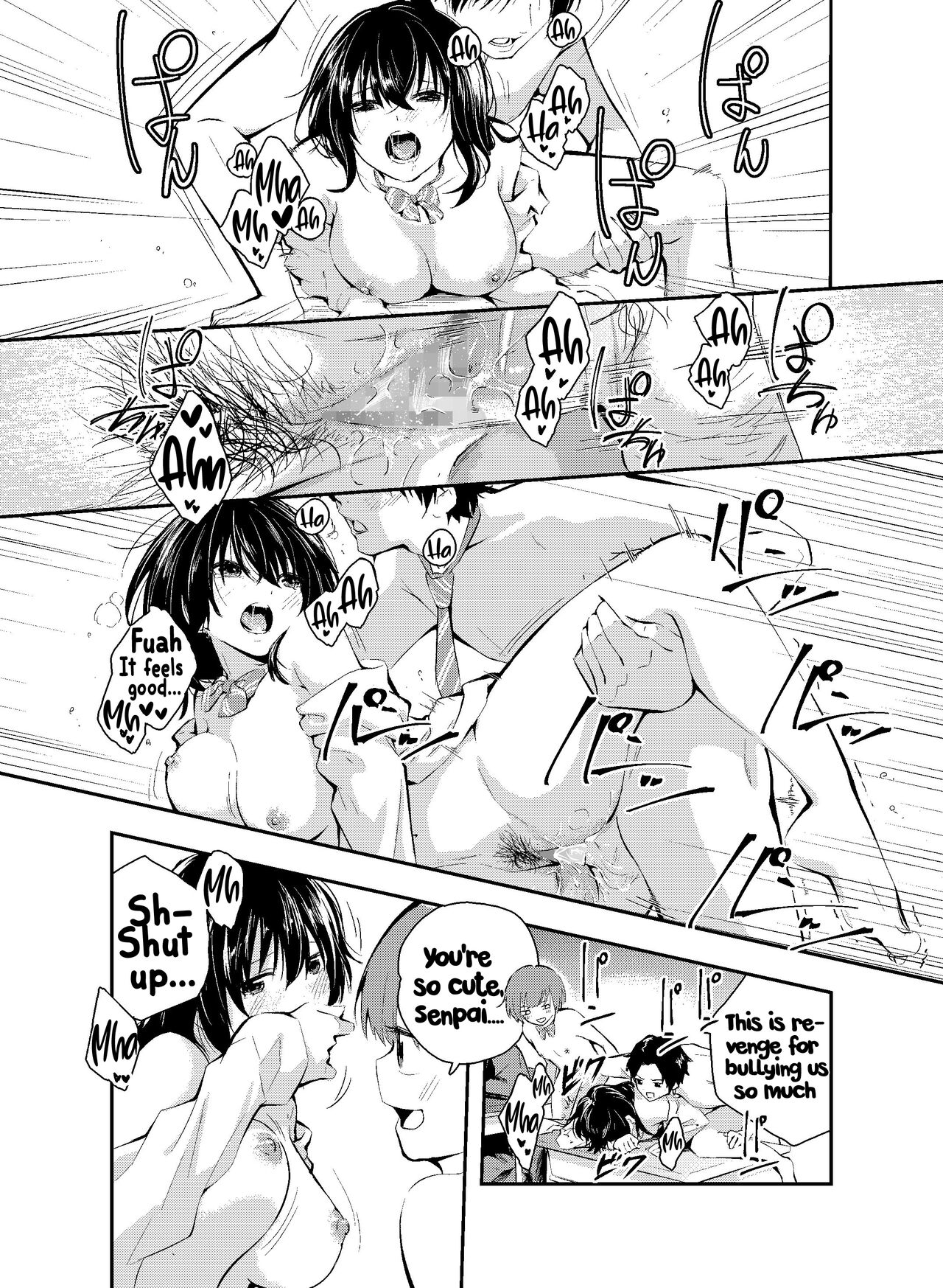 [Hatsuyasumi] Jikken o Shiyou. Classmate ni Barenai-you ni Hadaka de Jugyou o Ukeru!? | Let's do an experiment. Can we take lessons naked without our classmates discovering us...? [English] [Hikari no Kaze] 图片编号 40