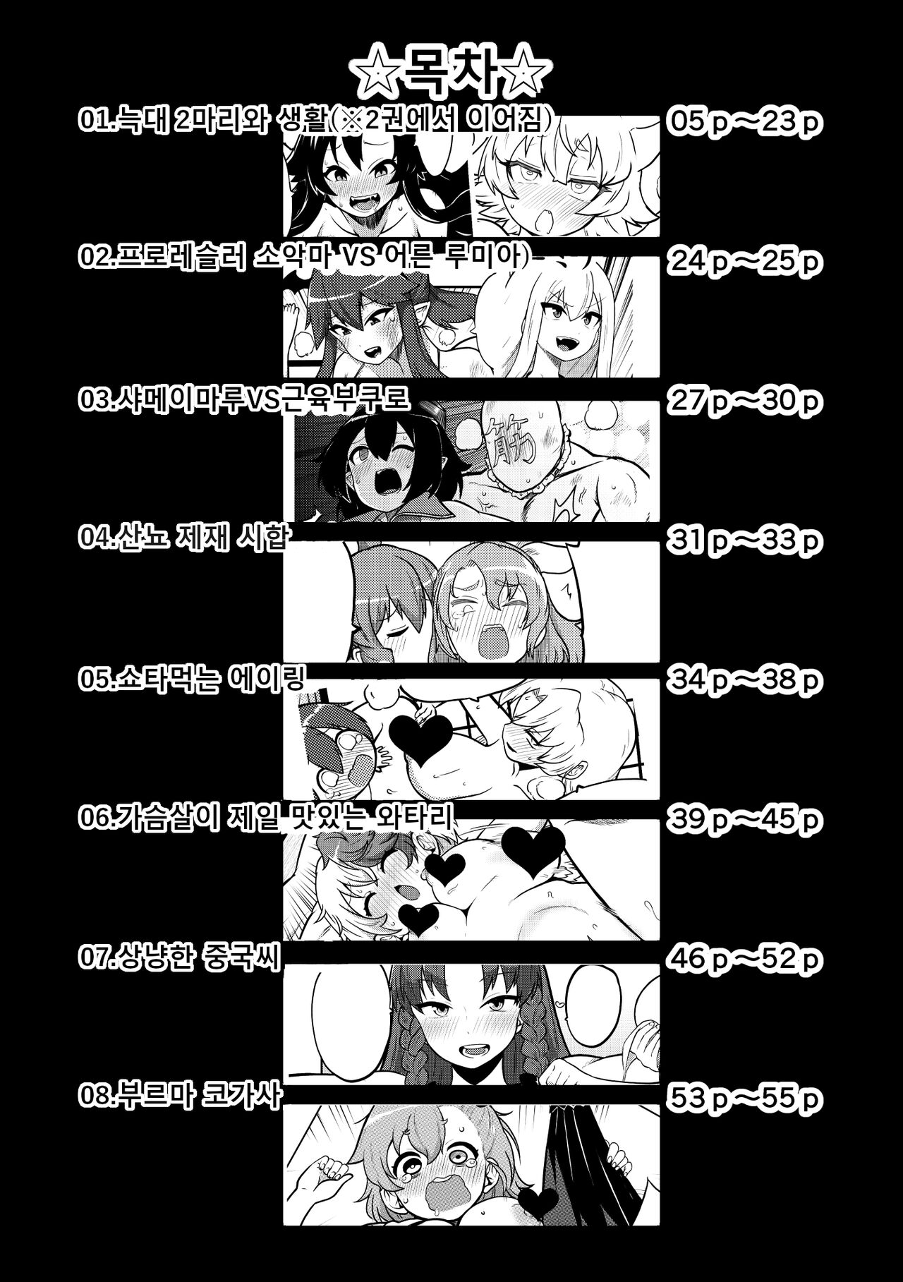 [Shoujo Rakugakichuu (Himajin no Izu)] skeb na Gensou Shoujo Shuu 4 | 음란한 환상 소녀집 4 (Touhou Project) [Korean] [Digital] 图片编号 3