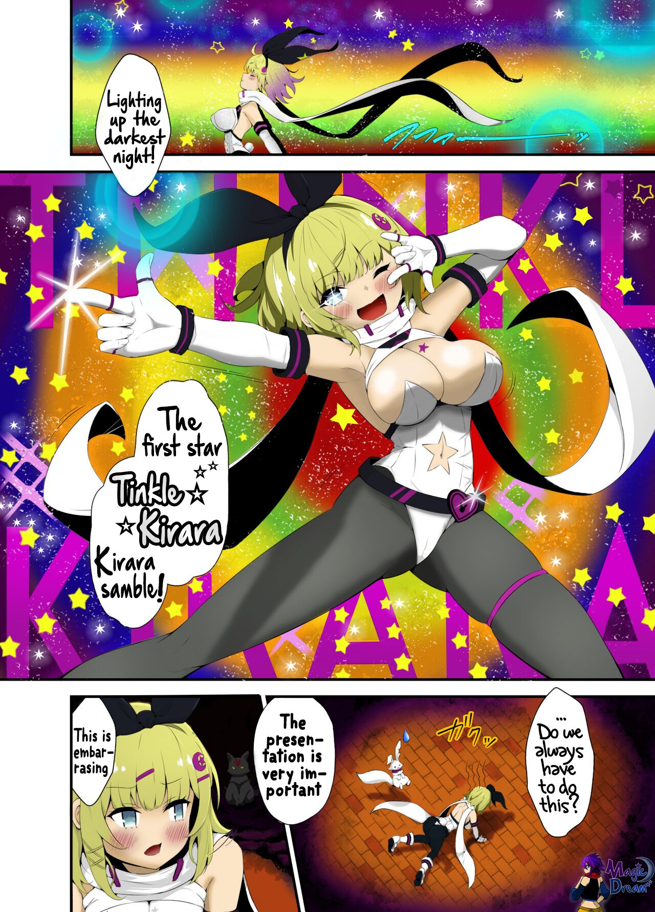 [Fluid Liquid (Nukui Lususu)] Tinkle☆Kirara～The shape shifting heroine VS The evil tentacles～[Magic Dream] 10eme image