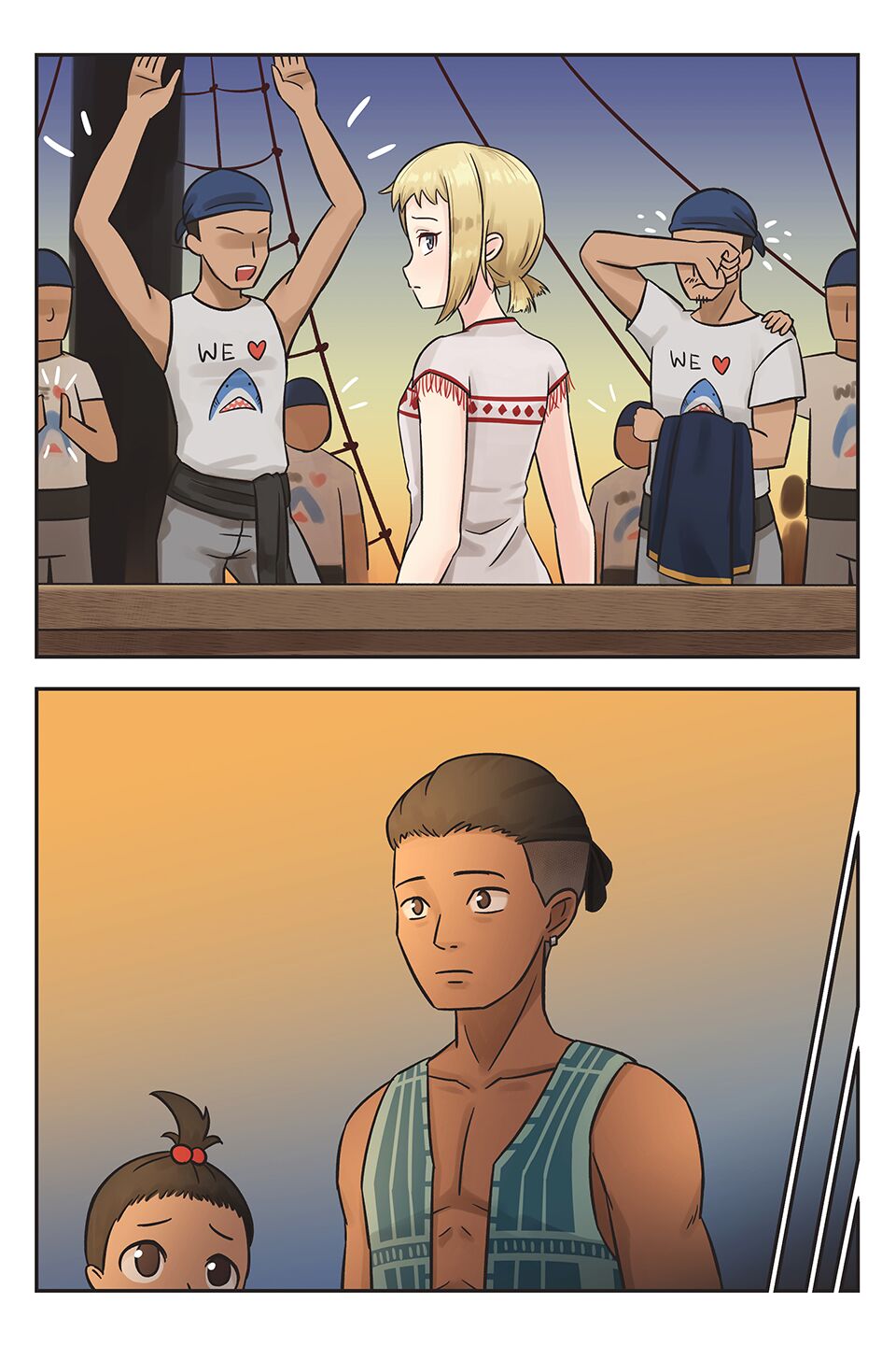 [RudySaki] Rowan the Red Hair: Sharky Story | Une histoire de Squale numero di immagine  14