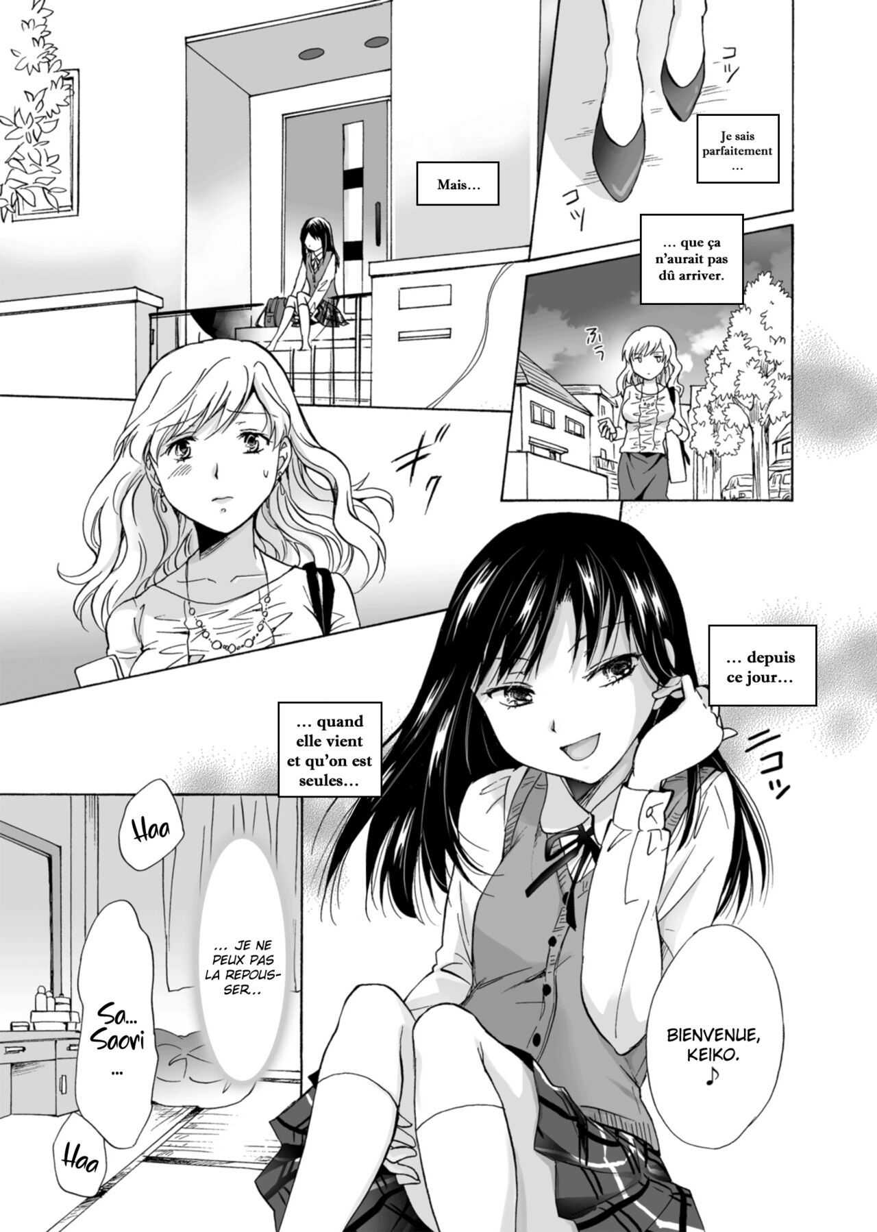 (GirlsLoveFestival 12) [peachpulsar (Mira)] Musume no Kanojo | La petite amie de ma fille [French] [La sainte Perv'] numero di immagine  16