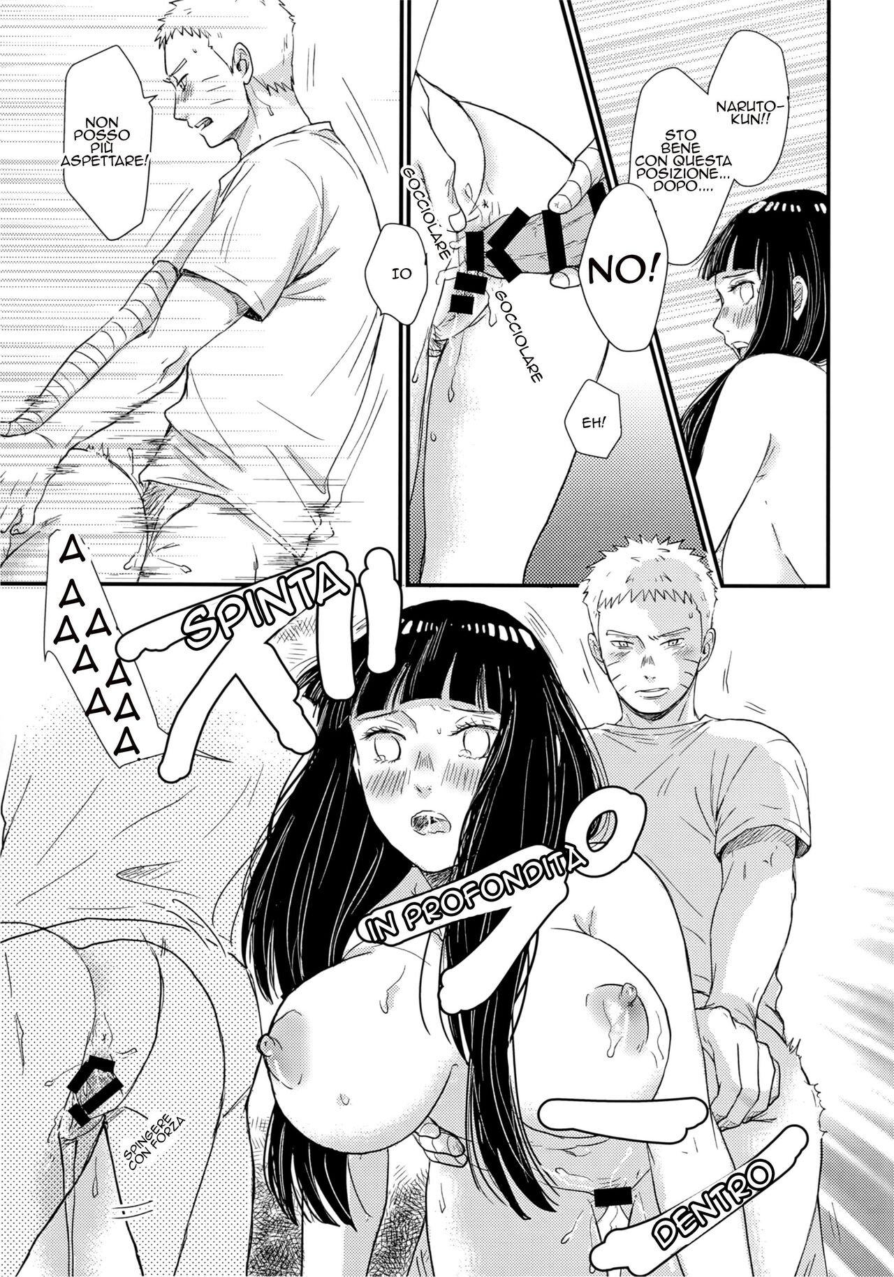 (SUPER26) [blink (Shimoyake)] Hajimete no xxx | Un Vero Amore (Naruto) [Italian] image number 10