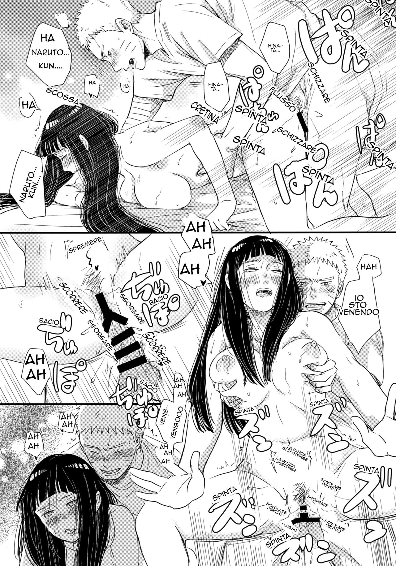 (SUPER26) [blink (Shimoyake)] Hajimete no xxx | Un Vero Amore (Naruto) [Italian] image number 15