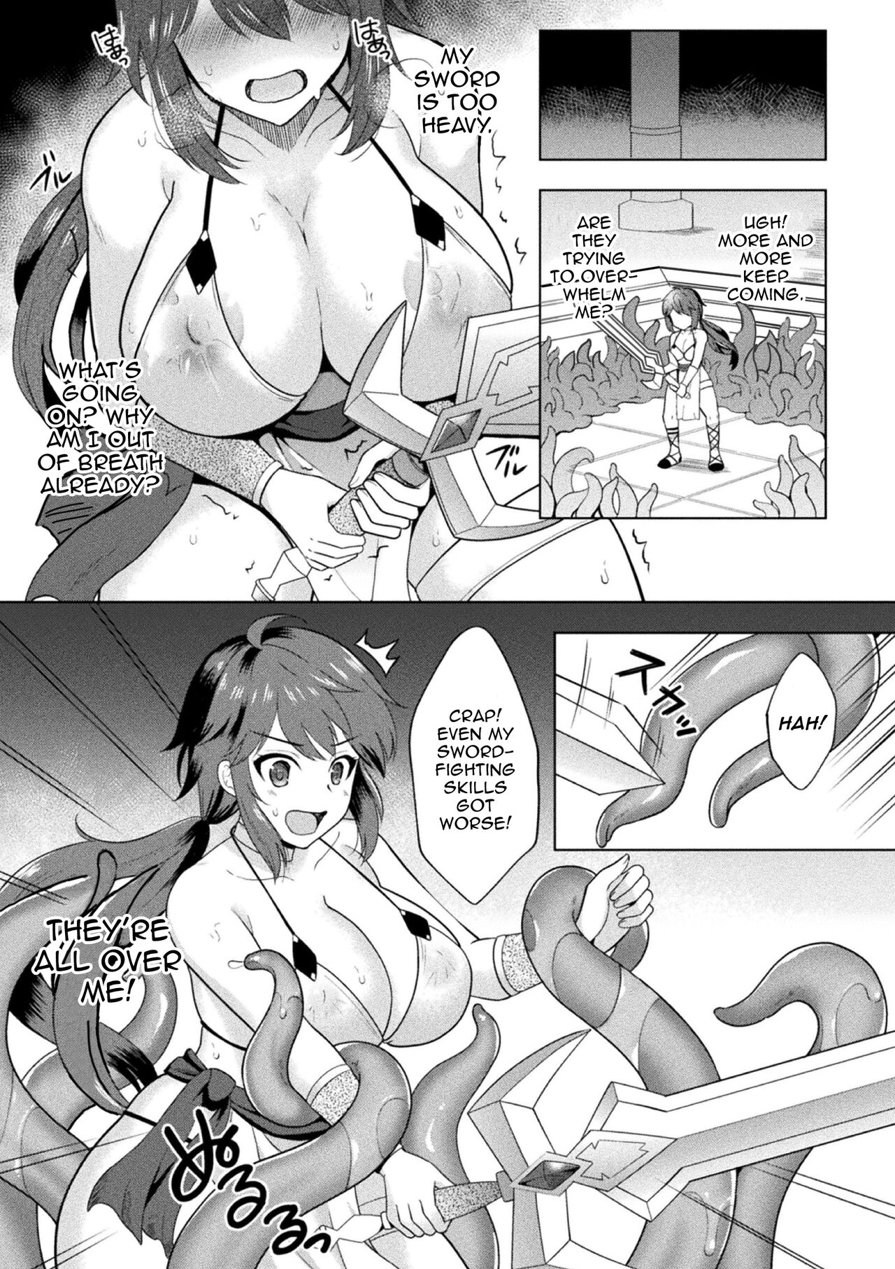 [Tenro Aya] Jotaika Kishi Belveed / Feminized Knight Belveed  (Kukkoro Heroines Vol.27) [English] {Doujins.com} image number 5