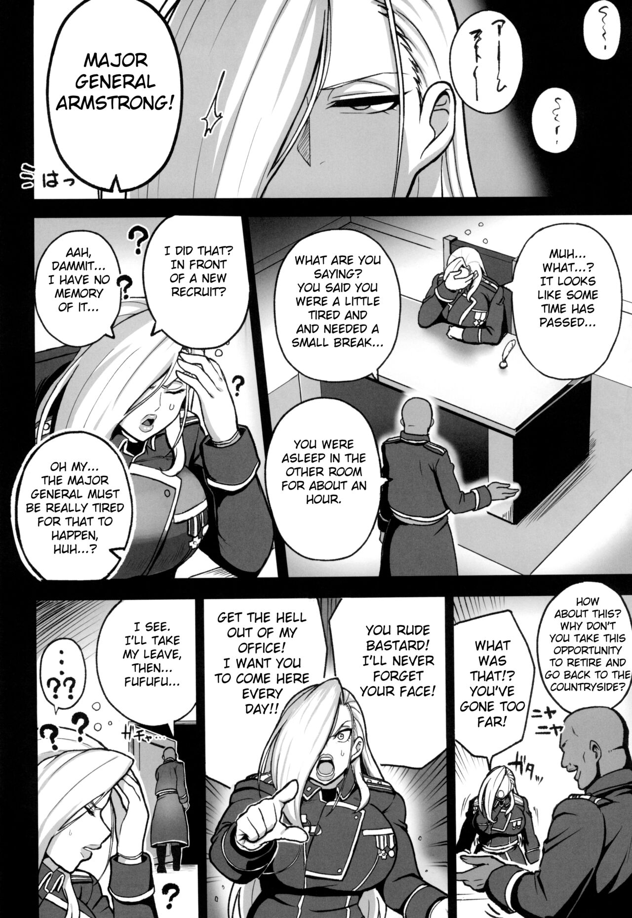(C102) [Guhan Shounen] Jukujo Shougun VS Saimin no Renkinjutsushi (Fullmetal Alchemist) [English] [FC] image number 8
