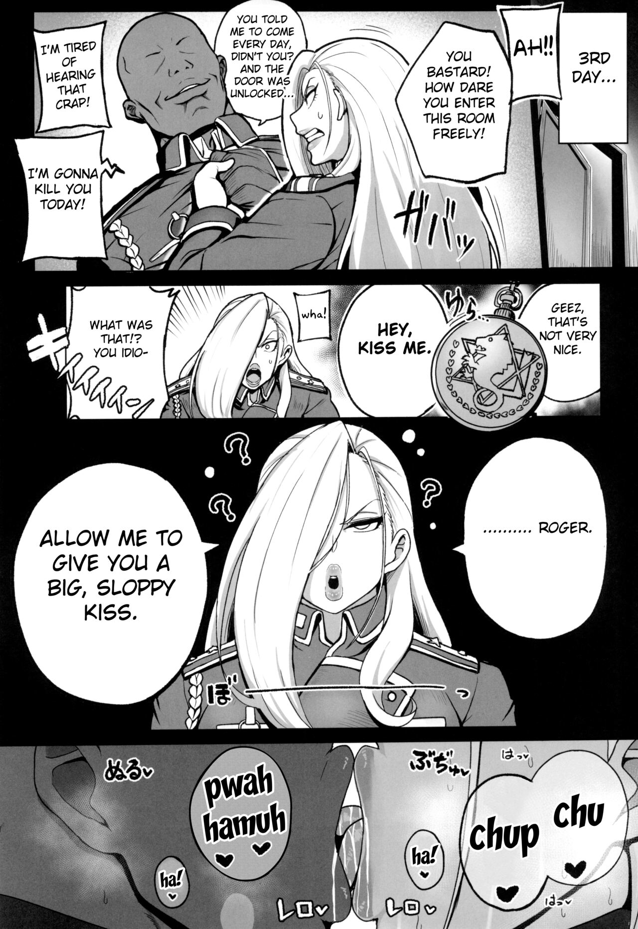 (C102) [Guhan Shounen] Jukujo Shougun VS Saimin no Renkinjutsushi (Fullmetal Alchemist) [English] [FC] image number 14