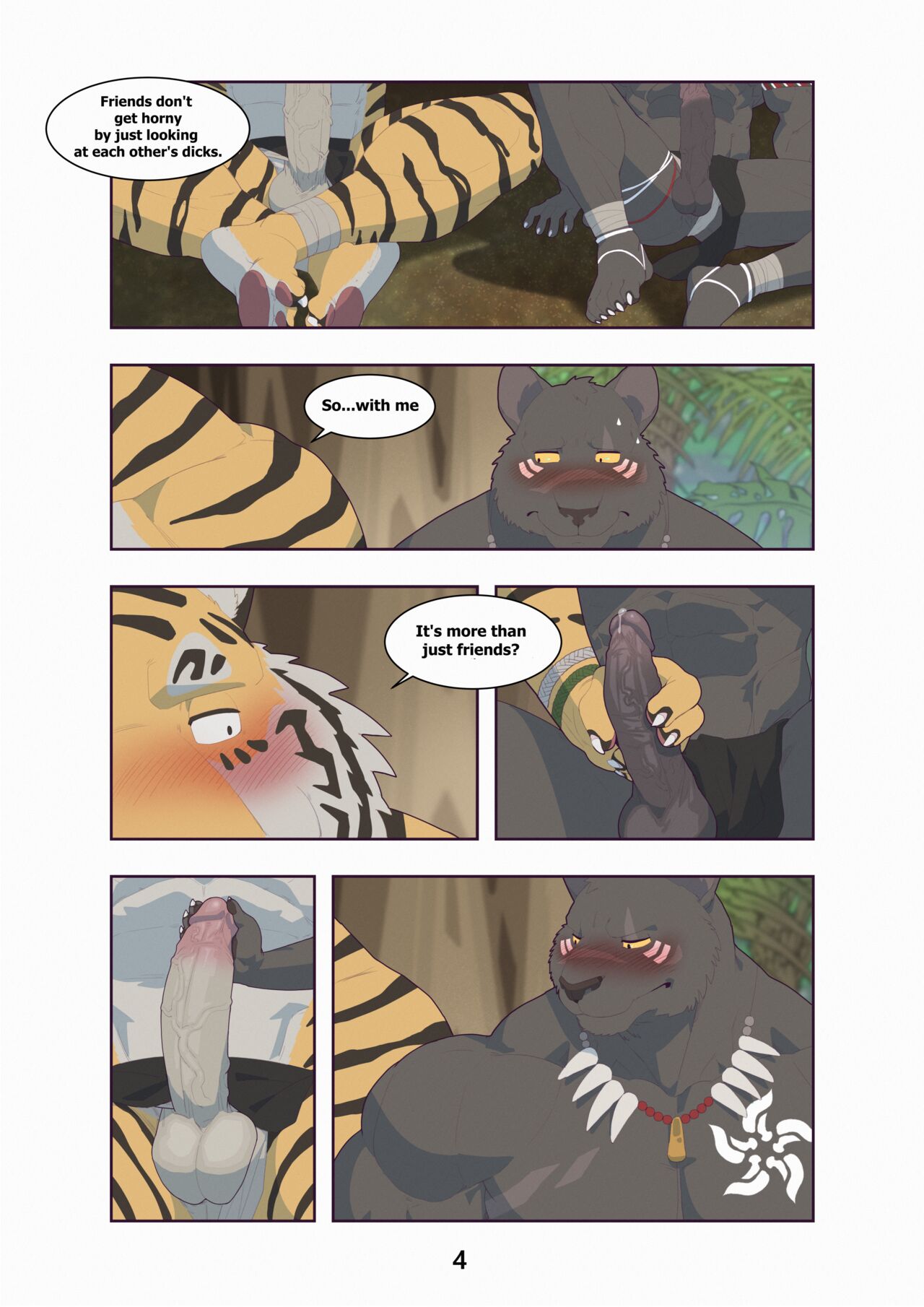 [Raccoon21] Black & Yellow - Jungle [English, Korean] image number 4