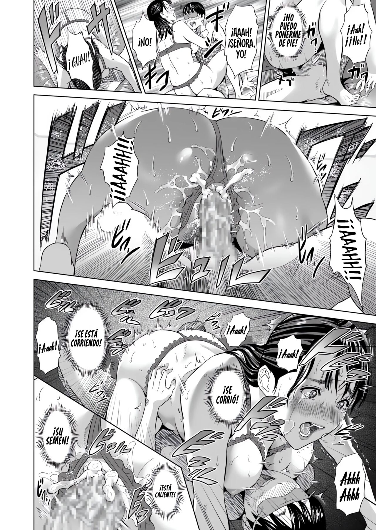 [Hyo-dou (Hyji)] Hahaoya Yuuwaku ~Boku no Mama Ikusei Keikaku~ 01-04 [español] Bildnummer 64