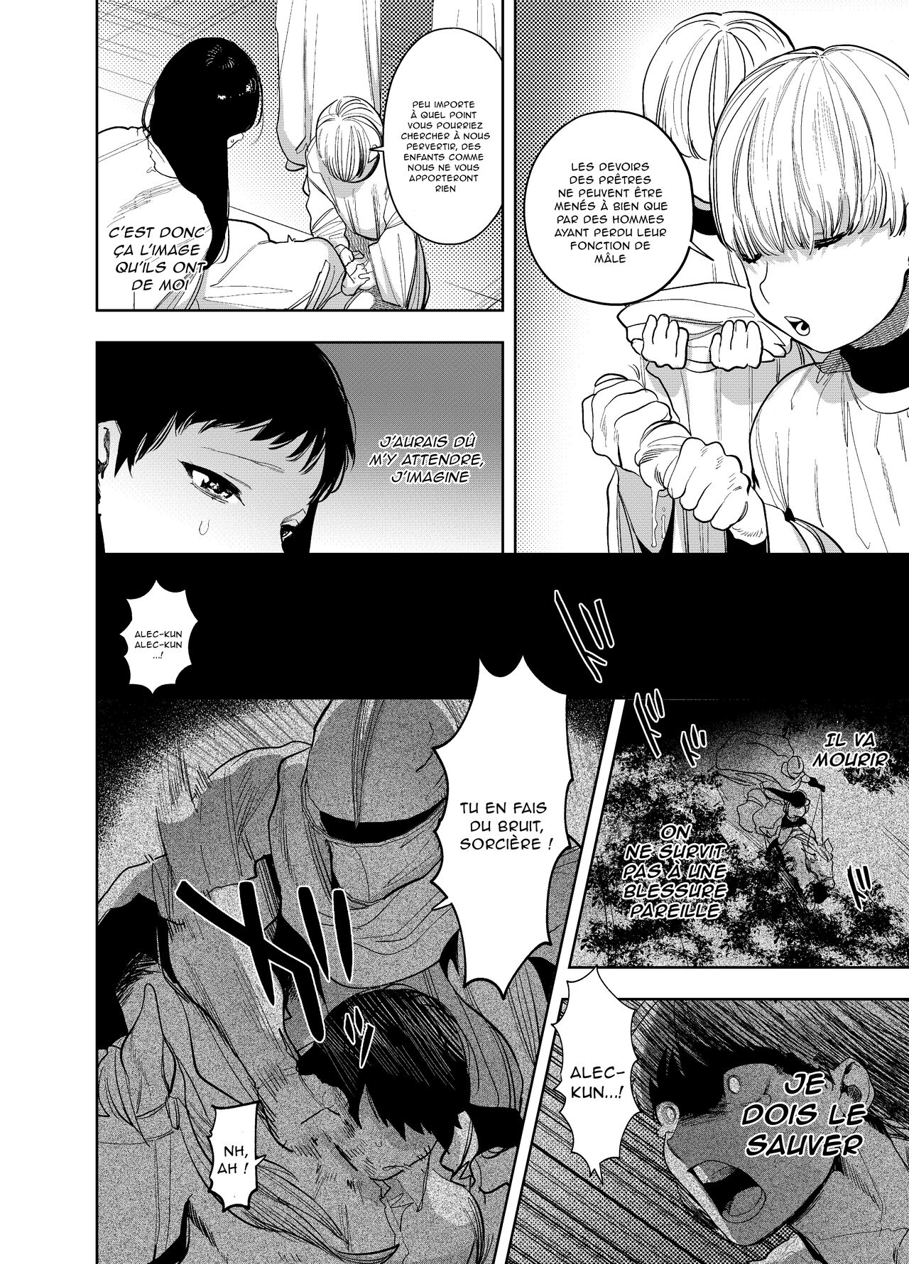 [Sakiccyo dake!(Horita ahan)] Isekai Trip Saki de Tasuketekureta noha, Hitogoroshi no Syounenn deshita. 4 | Le jeune garçon qui m'a sauvée quand j'ai trébuché dans un autre monde était un meurtrier. 4 [French] 图片编号 4