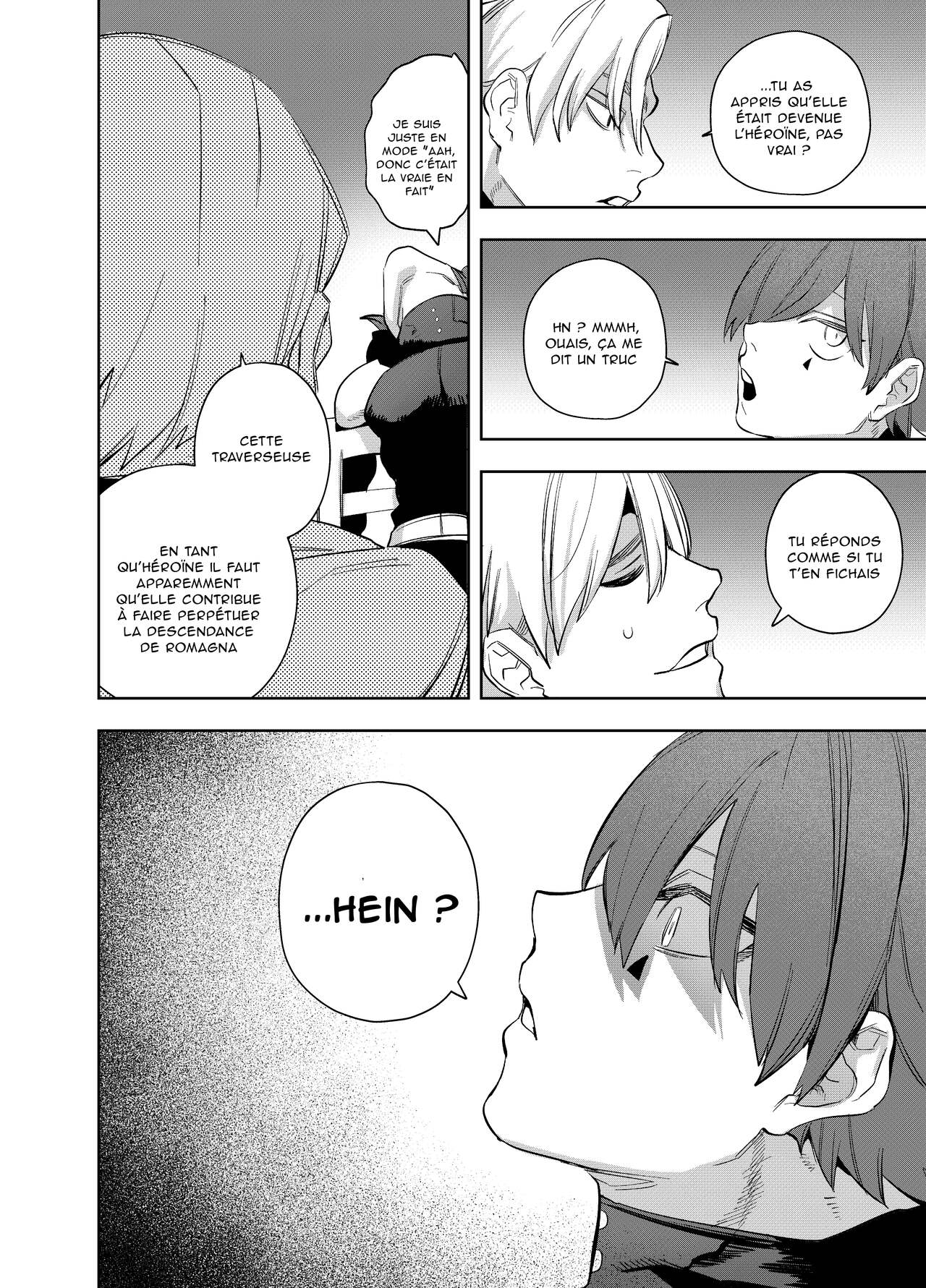 [Sakiccyo dake!(Horita ahan)] Isekai Trip Saki de Tasuketekureta noha, Hitogoroshi no Syounenn deshita. 4 | Le jeune garçon qui m'a sauvée quand j'ai trébuché dans un autre monde était un meurtrier. 4 [French] 图片编号 30