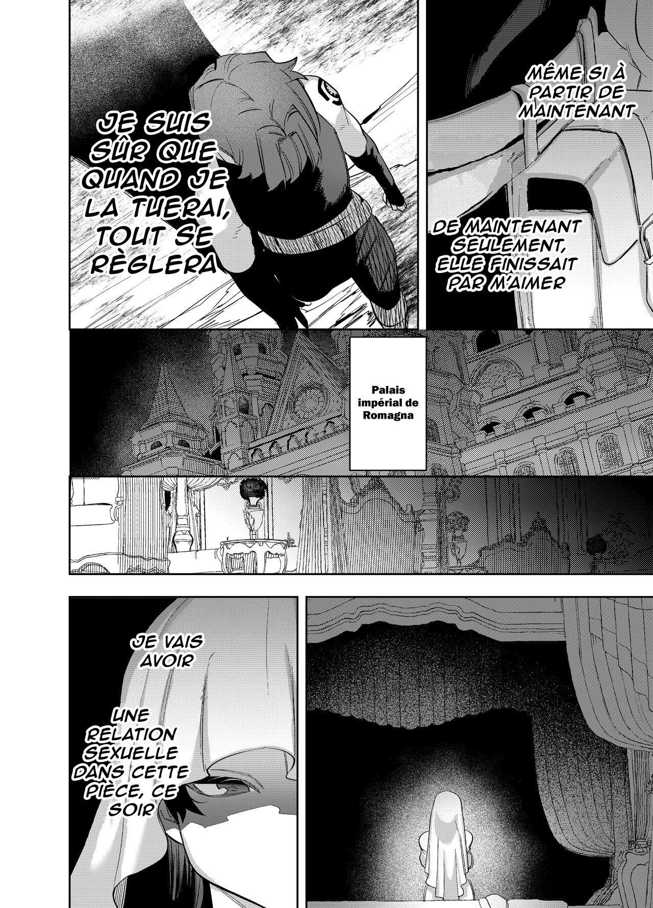 [Sakiccyo dake!(Horita ahan)] Isekai Trip Saki de Tasuketekureta noha, Hitogoroshi no Syounenn deshita. 4 | Le jeune garçon qui m'a sauvée quand j'ai trébuché dans un autre monde était un meurtrier. 4 [French] 图片编号 34