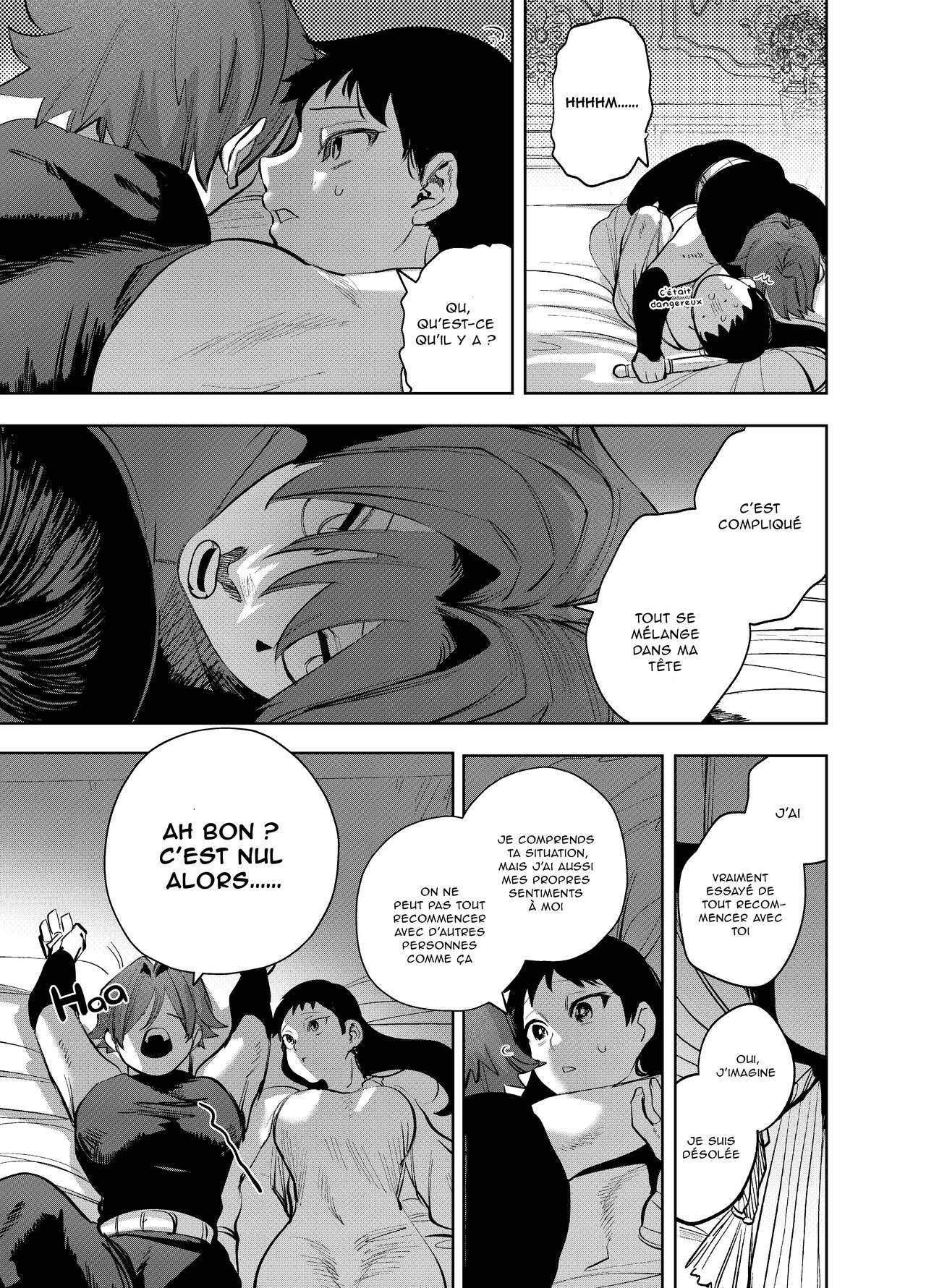 [Sakiccyo dake!(Horita ahan)] Isekai Trip Saki de Tasuketekureta noha, Hitogoroshi no Syounenn deshita. 4 | Le jeune garçon qui m'a sauvée quand j'ai trébuché dans un autre monde était un meurtrier. 4 [French] 图片编号 45