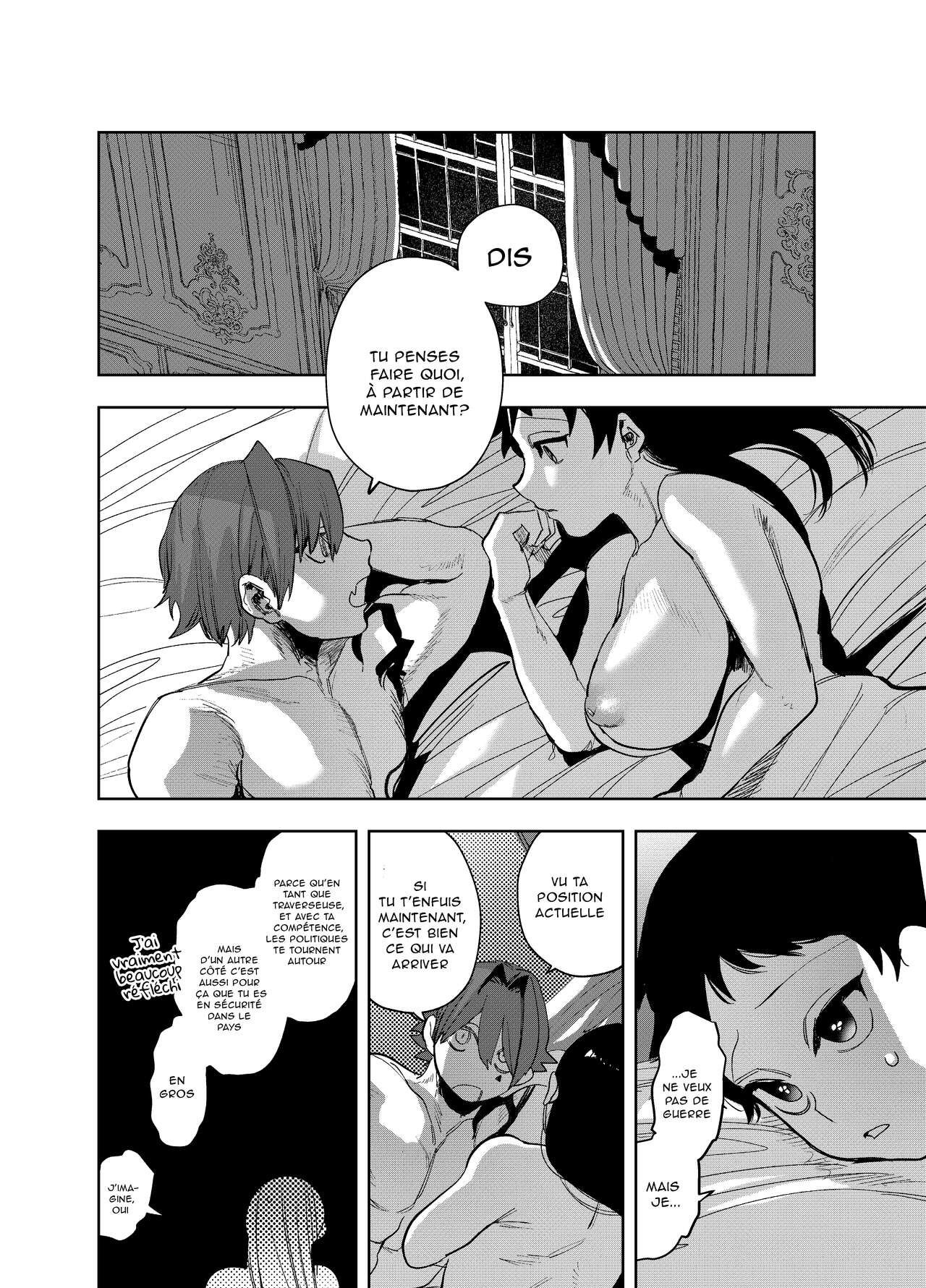 [Sakiccyo dake!(Horita ahan)] Isekai Trip Saki de Tasuketekureta noha, Hitogoroshi no Syounenn deshita. 4 | Le jeune garçon qui m'a sauvée quand j'ai trébuché dans un autre monde était un meurtrier. 4 [French] 图片编号 74