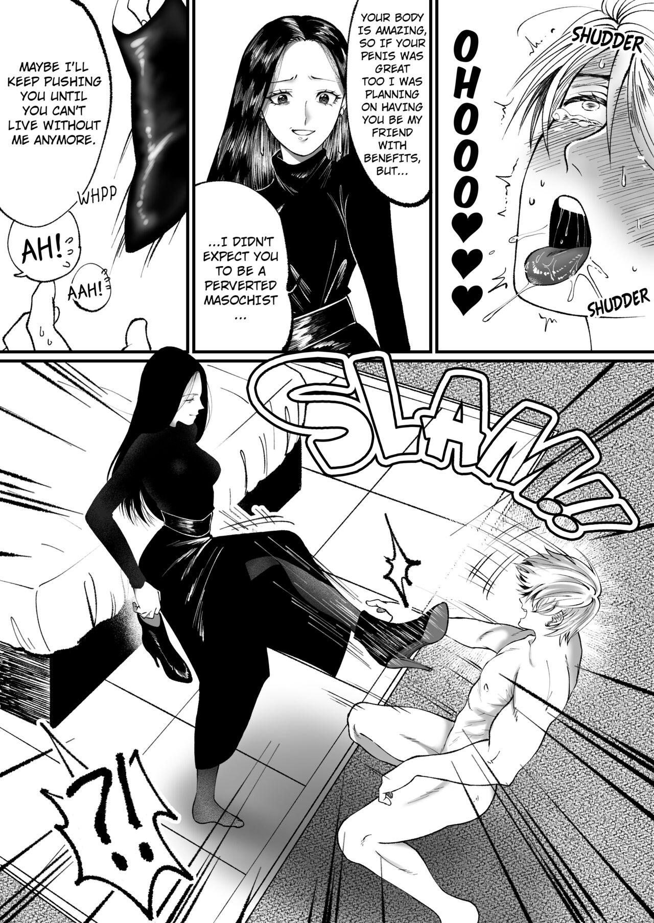 [Mr. Hokke (Mugicha World)] I'm a handsome macho man, but because of my small penis I was turned into a masochist with a shoe fetish numero di immagine  18